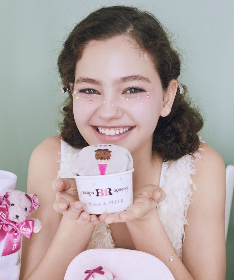 Maison de FLEUR「サーティワン タオルハンカチ」|ハンカチ|