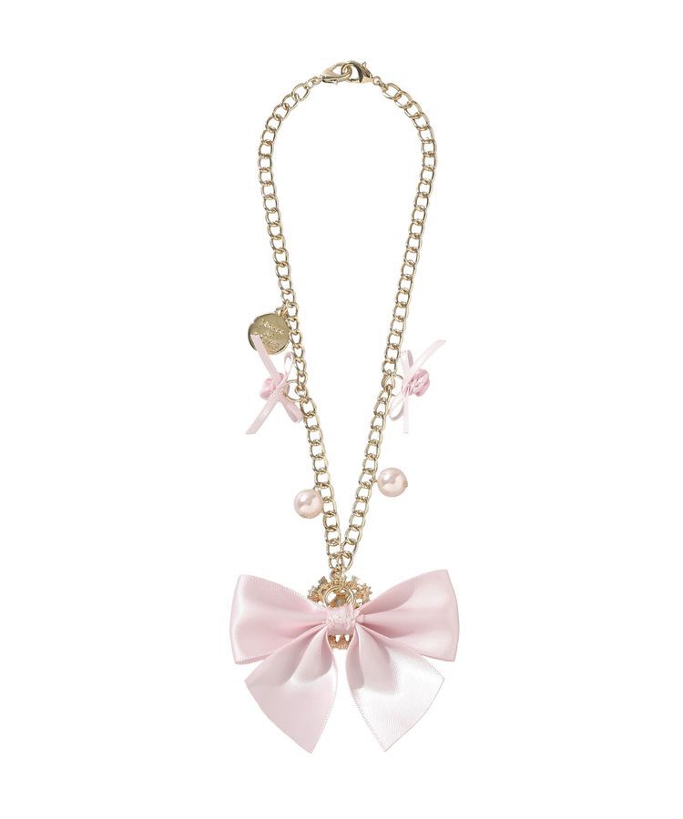 Maison de FLEUR「ビジューローズリボンバッグチャーム」|その他|