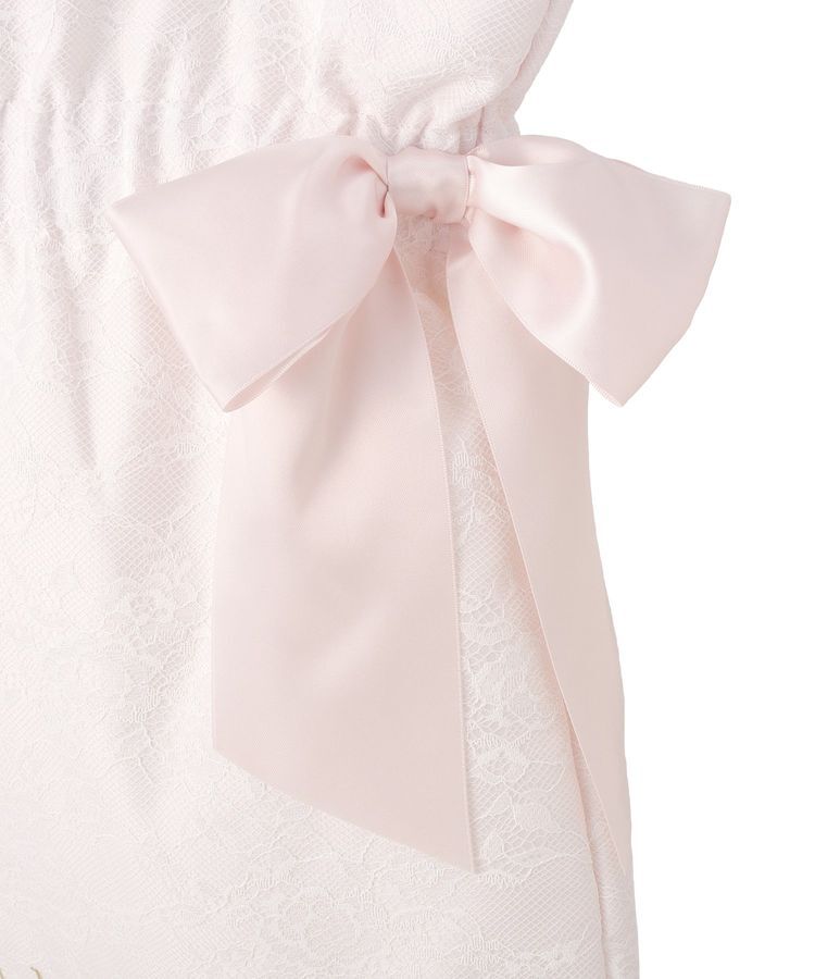 Maison de FLEUR「レースダブルリボントートバッグ」|トートバッグ|