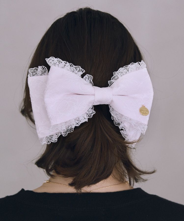 Maison de FLEUR「レースリボンバレッタ」|その他|