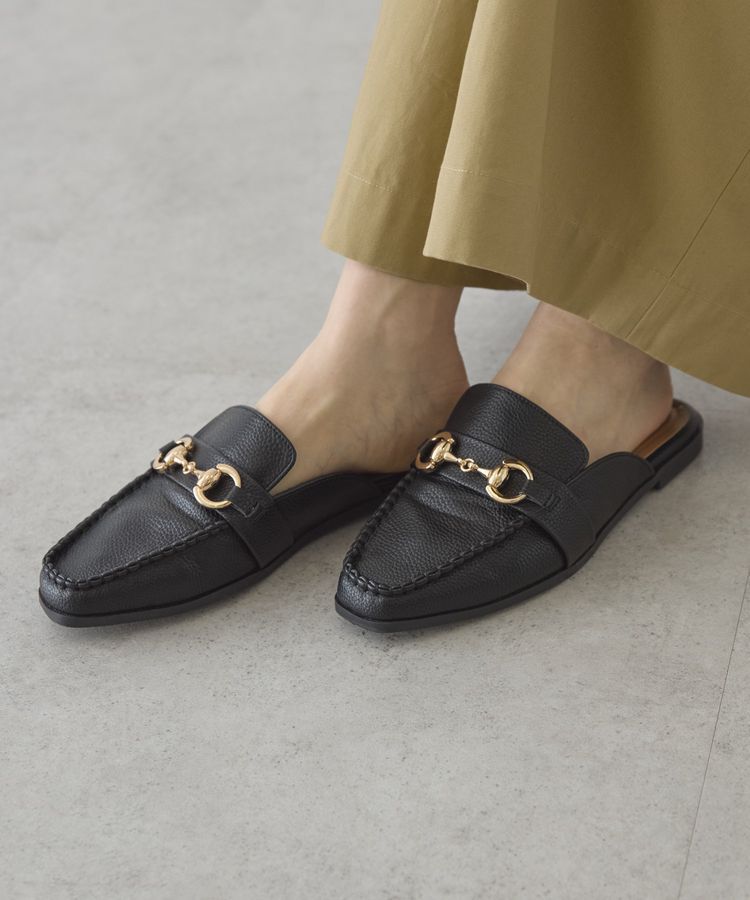 AMERICAN HOLIC「ビットミュールローファー」|ローファー|Black