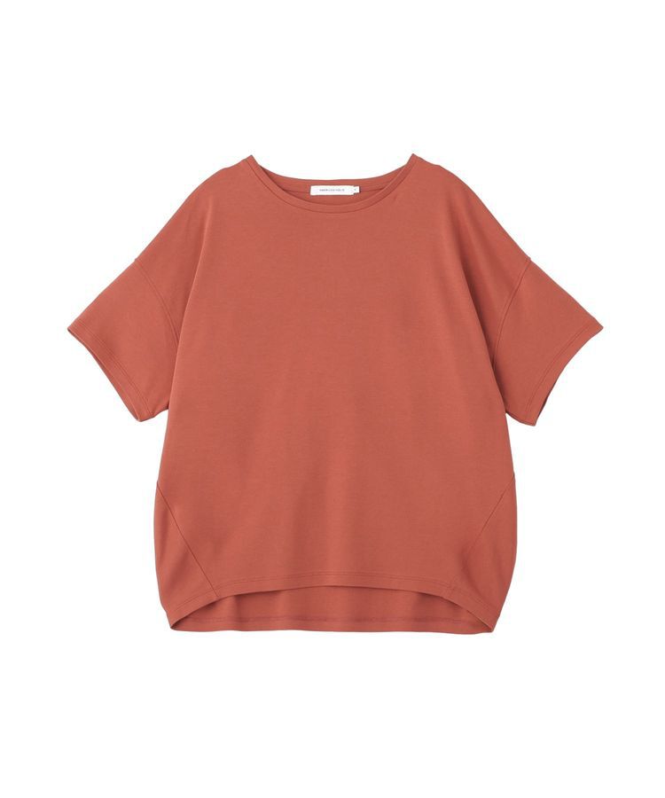 AMERICAN HOLIC「【接触冷感+UVカット】半袖コクーンカットプルオーバー」|Tシャツ・カットソー|