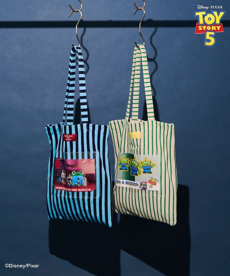 AMERICAN HOLIC「【TOY STORY 5】ストライプパイルトートBAG」|トートバッグ|