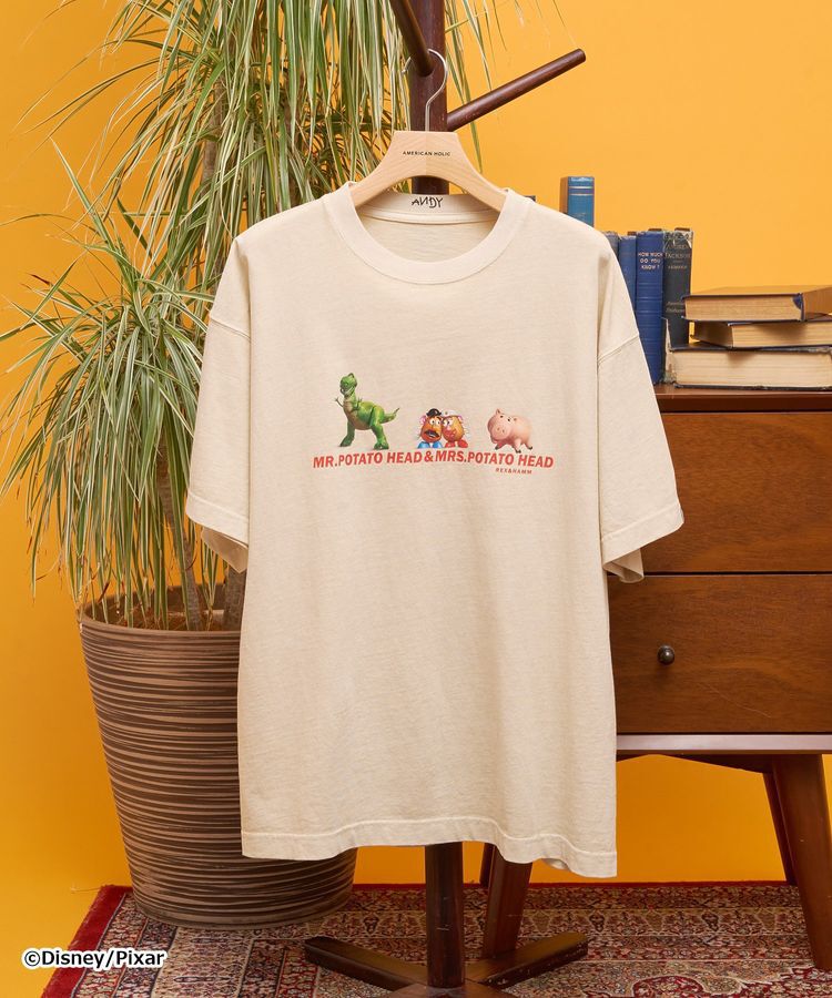 AMERICAN HOLIC「【TOY STORY】ヴィンテージ加工グラフィックTシャツ」|Tシャツ・カットソー|