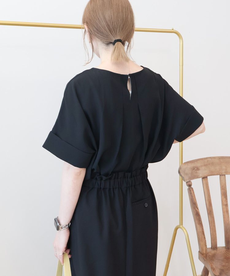 AMERICAN HOLIC「【WEB限定】イージーケア+接触冷感バックタック半袖プルオーバー」|シャツ・ブラウス|