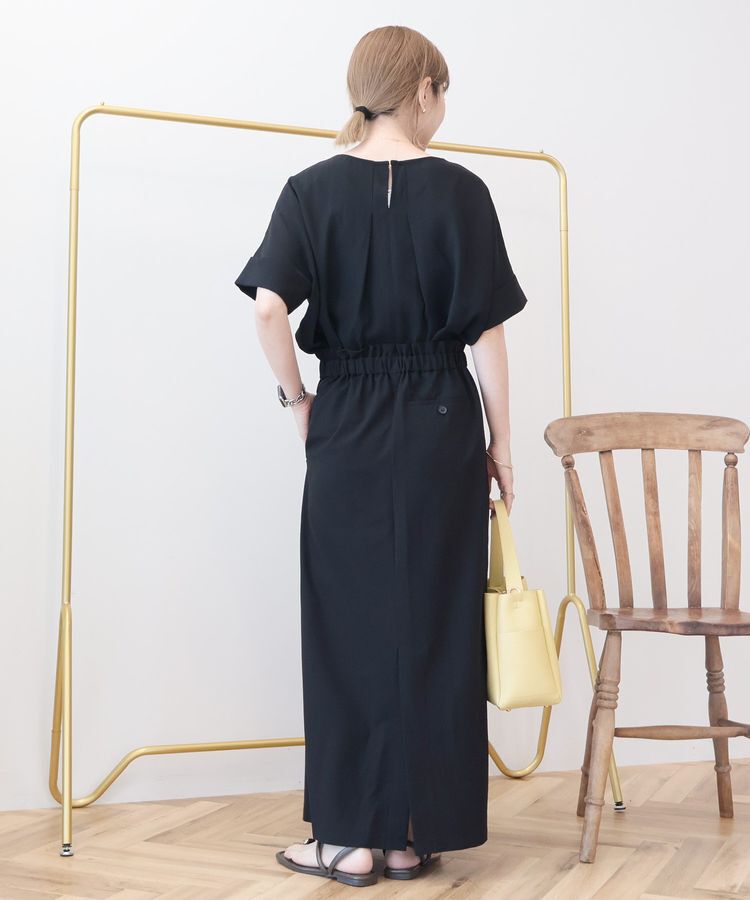 AMERICAN HOLIC「【WEB限定】イージーケア+接触冷感バックタック半袖プルオーバー」|シャツ・ブラウス|