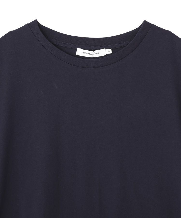 AMERICAN HOLIC「【WEB限定】袖チュールサイドスリットプルオーバー」|Tシャツ・カットソー|