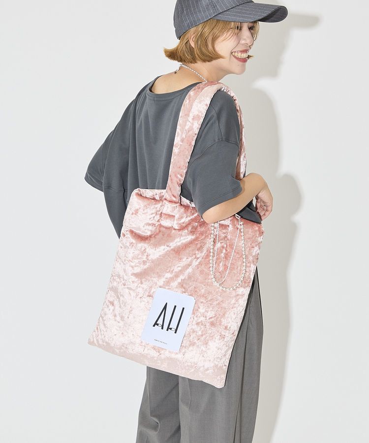 AMERICAN HOLIC「26AWパテッドホリホリトートバッグ」|トートバッグ|Pink