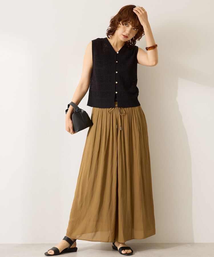 AMERICAN HOLIC「【選べる丈】接触冷感シフォンスカーチョ【WEB限定カラー有り】」|その他|