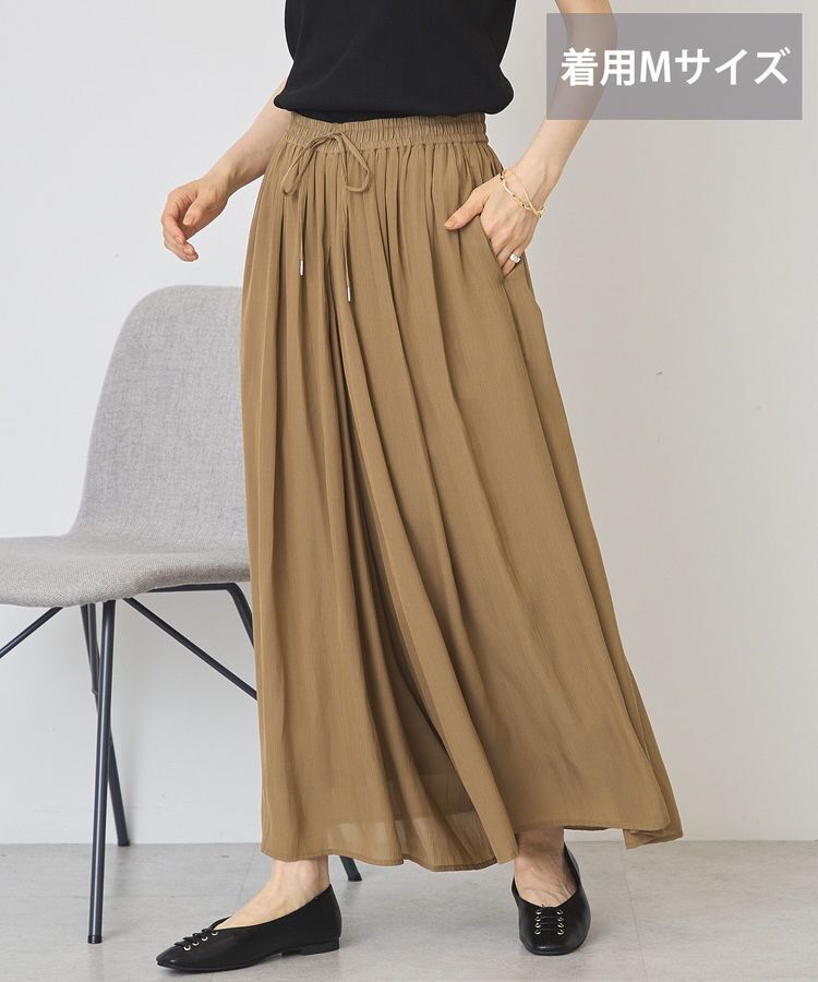 AMERICAN HOLIC「【選べる丈】接触冷感シフォンスカーチョ【WEB限定カラー有り】」|その他|Camel