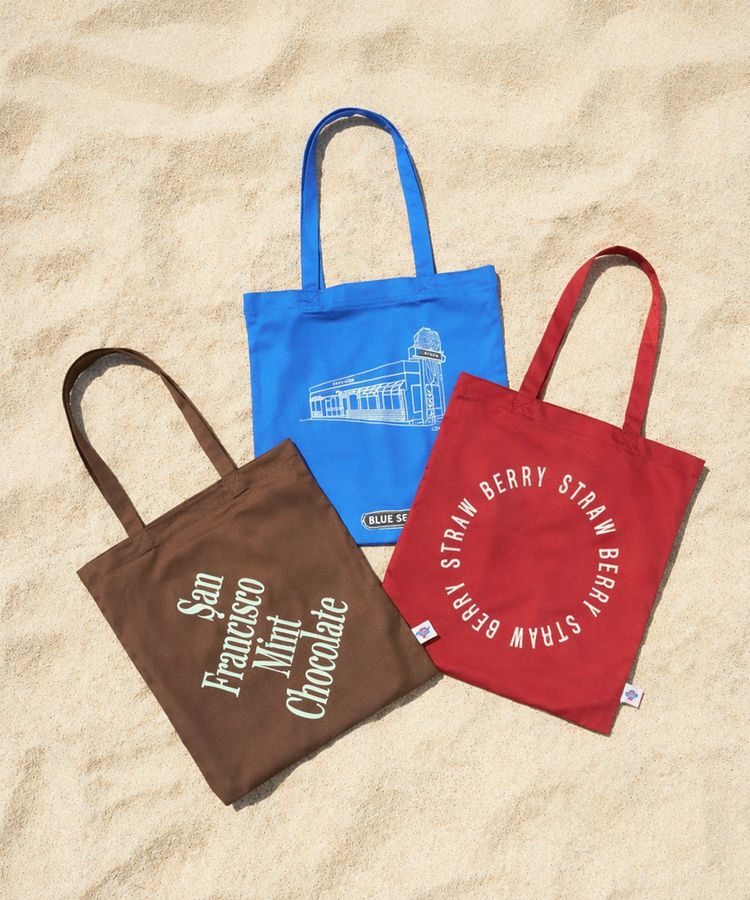 AMERICAN HOLIC「【BLUE SEAL】サテンA4トートバッグ」|トートバッグ|