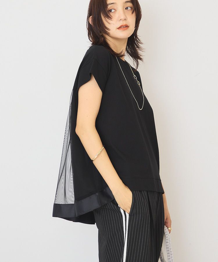AMERICAN HOLIC「【接触冷感】バックチュールドッキングプルオーバー」|Tシャツ・カットソー|