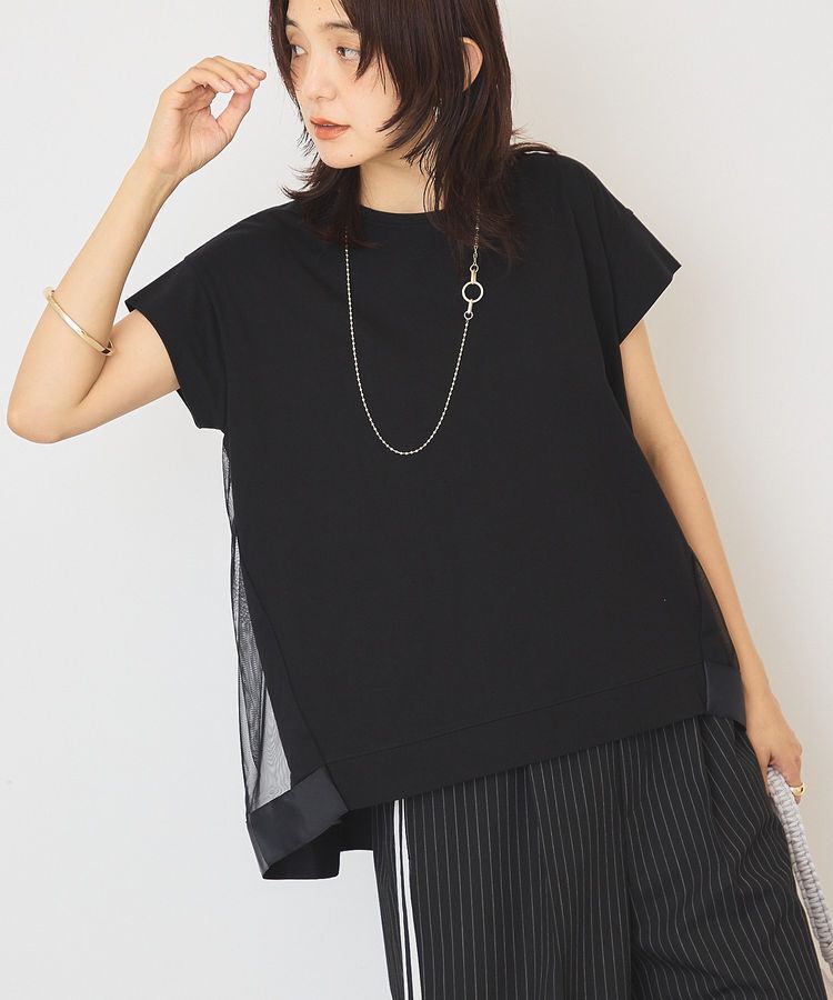 AMERICAN HOLIC「【接触冷感】バックチュールドッキングプルオーバー」|Tシャツ・カットソー|