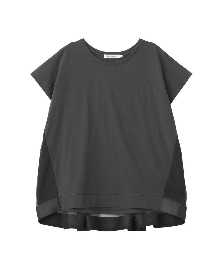 AMERICAN HOLIC「【接触冷感】バックチュールドッキングプルオーバー」|Tシャツ・カットソー|