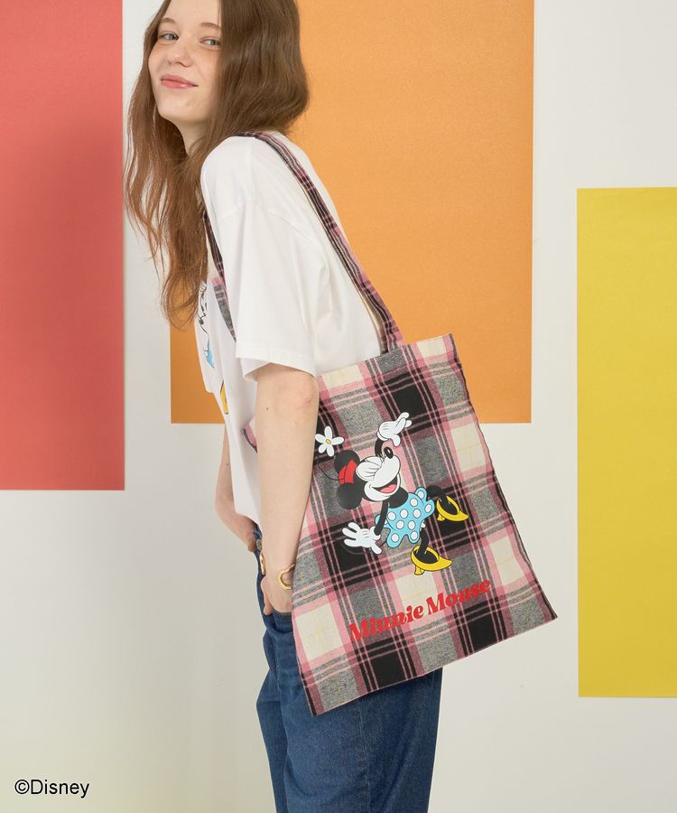 AMERICAN HOLIC「【Mickey&Friends】トートBAG」|トートバッグ|Pink