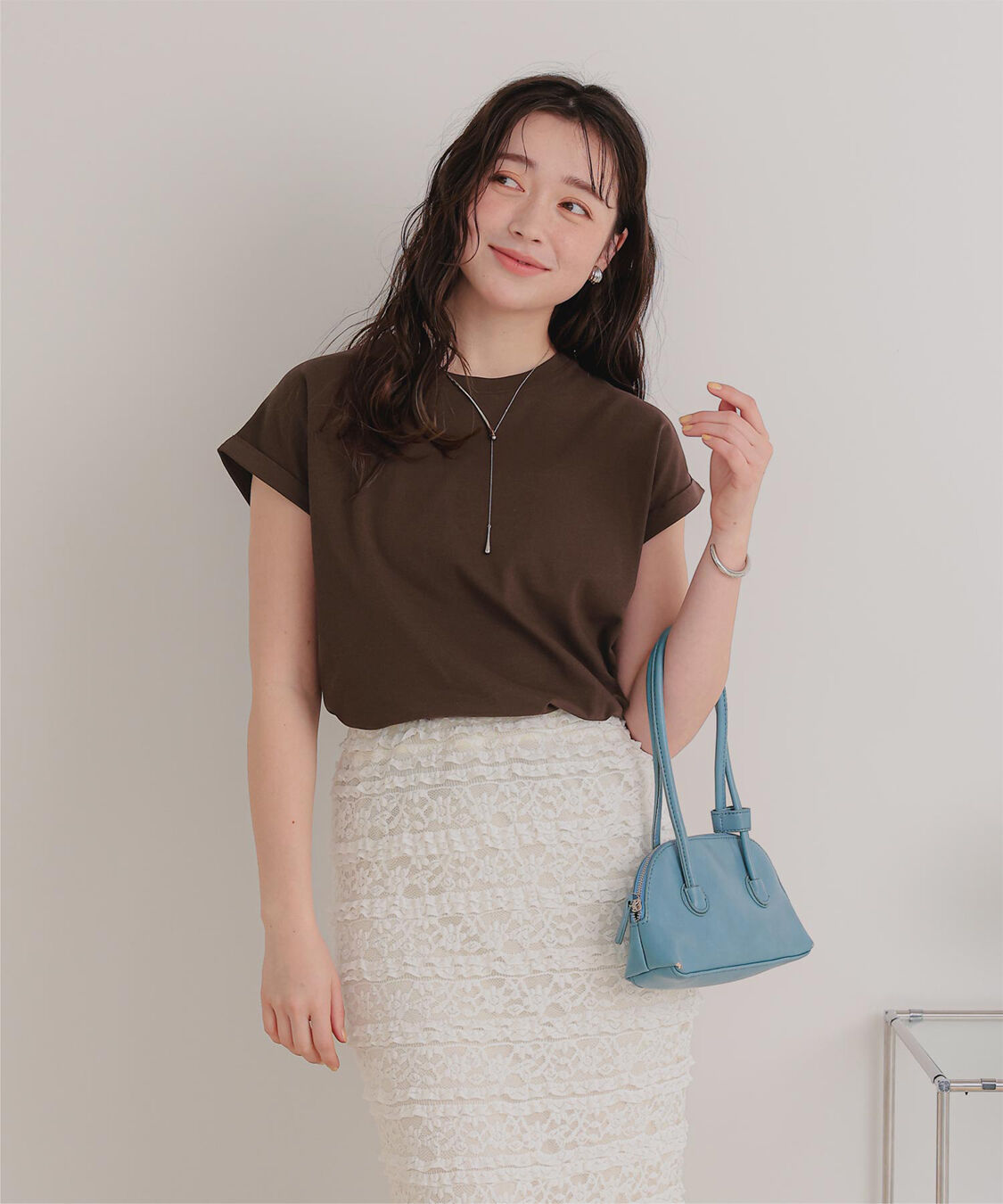 titivate「汗染み防止ダブルカフスTシャツ」|Tシャツ・カットソー|