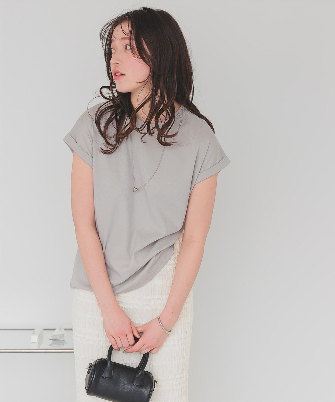 titivate「汗染み防止ダブルカフスTシャツ」|Tシャツ・カットソー|