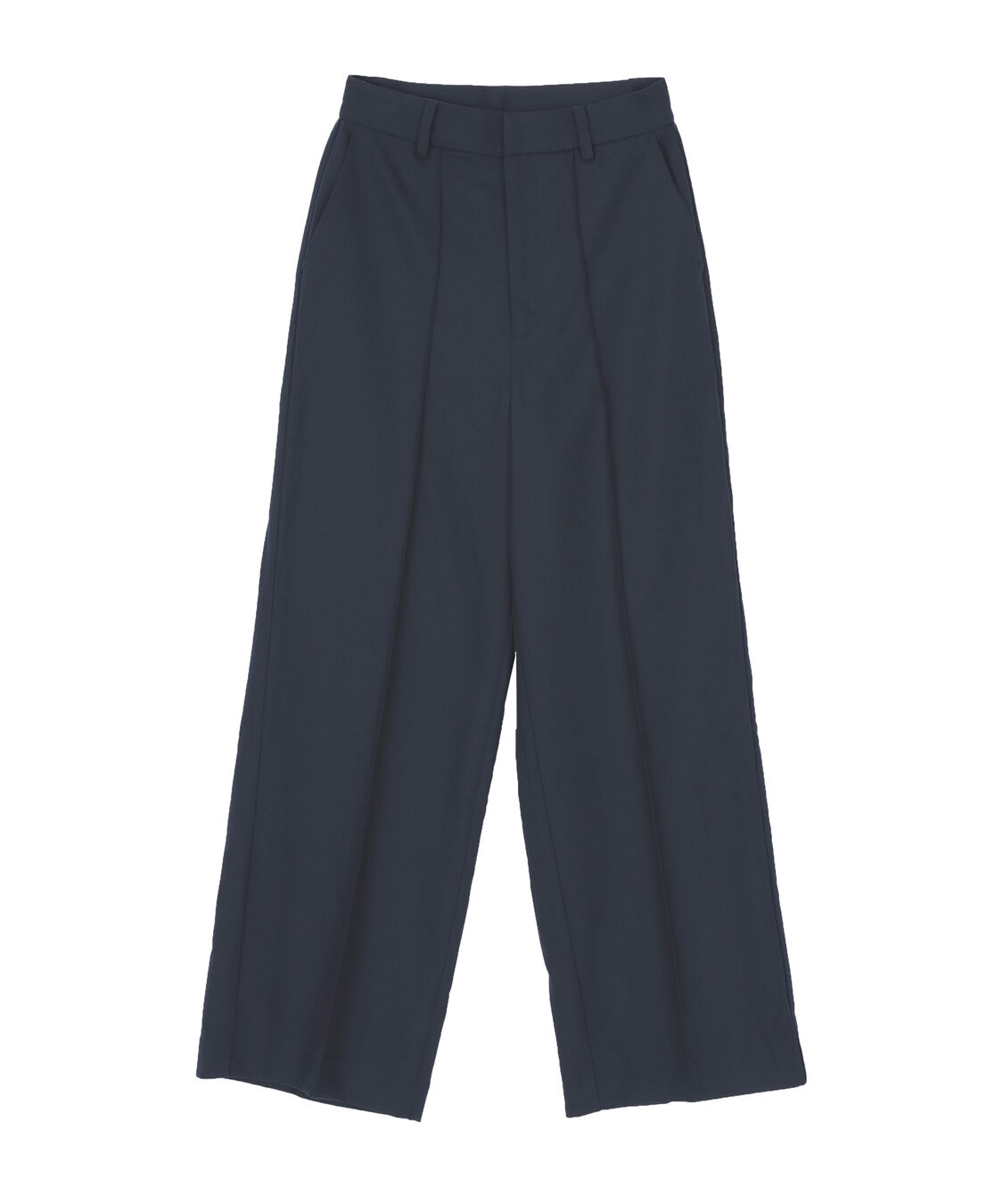 ur's「ピンタックセンタープレスワイドパンツ」|スラックス|