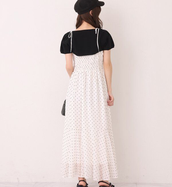  「【WEB限定リバイバル】ニットセットキャミワンピース」|ワンピース|