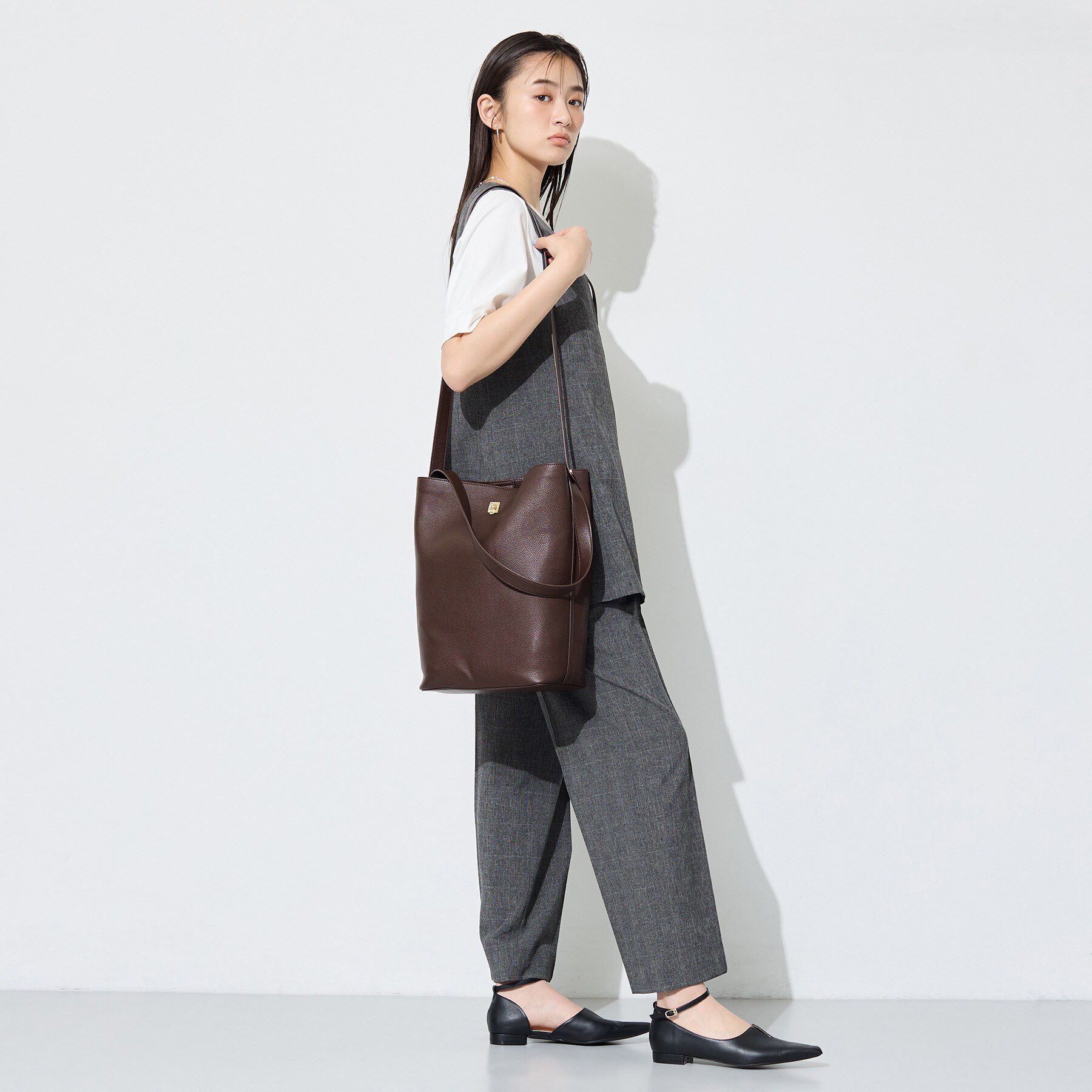 INDIVI「【A4対応】トートショルダーバッグ」|トートバッグ|