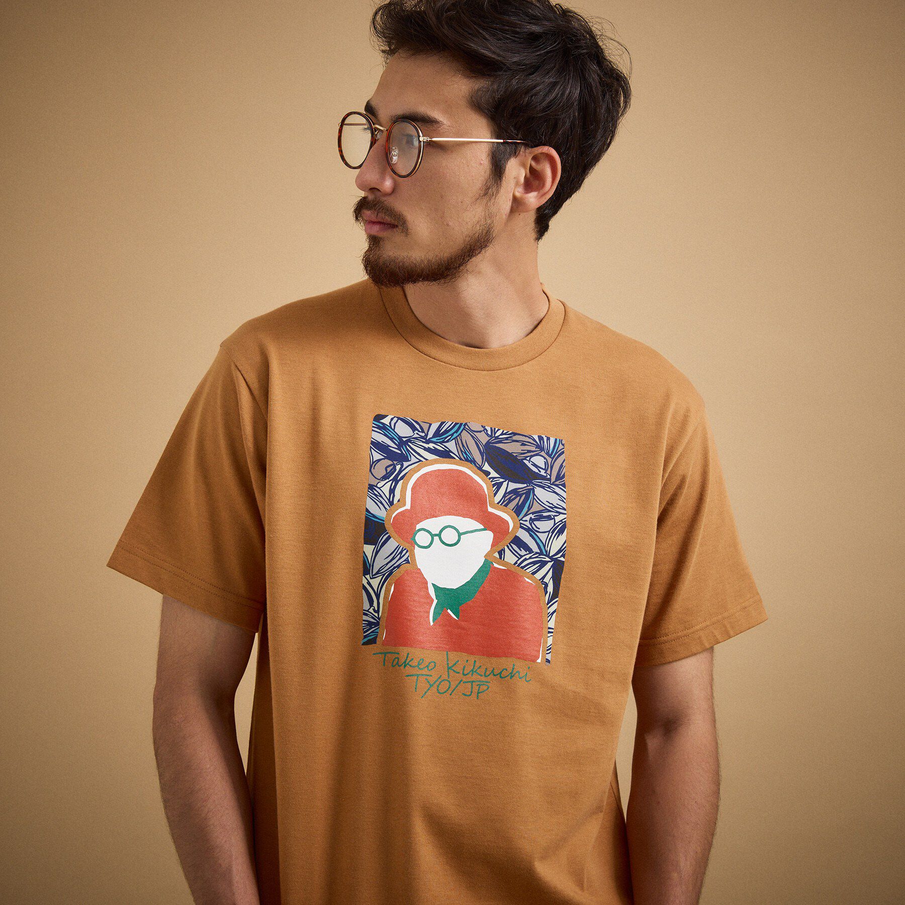 TAKEO KIKUCHI「ポートレートアートＴシャツ」|Tシャツ・カットソー|