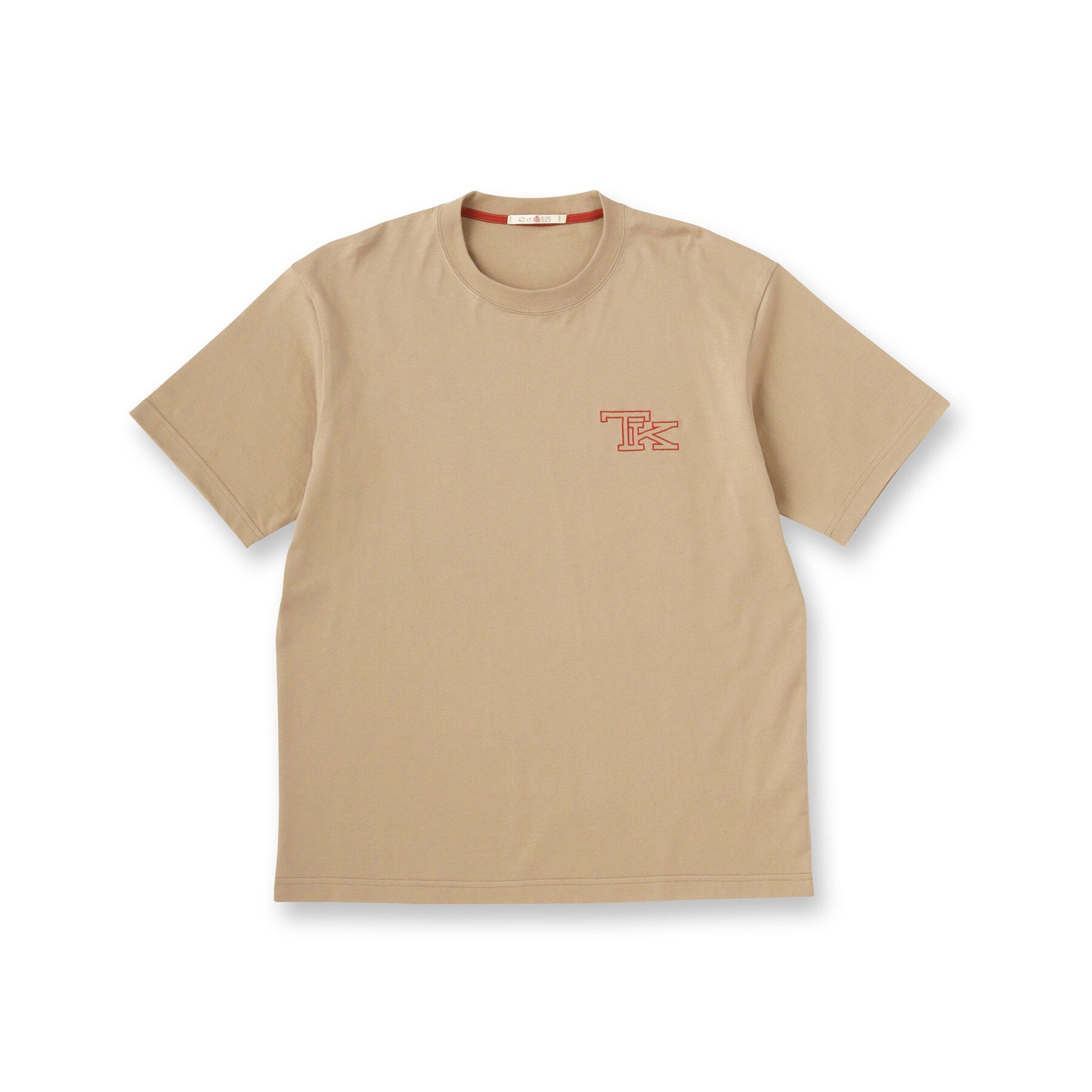 40CARATS&525「【Sサイズ～】TKワンポイント刺繍半袖Tシャツ」|Tシャツ・カットソー|