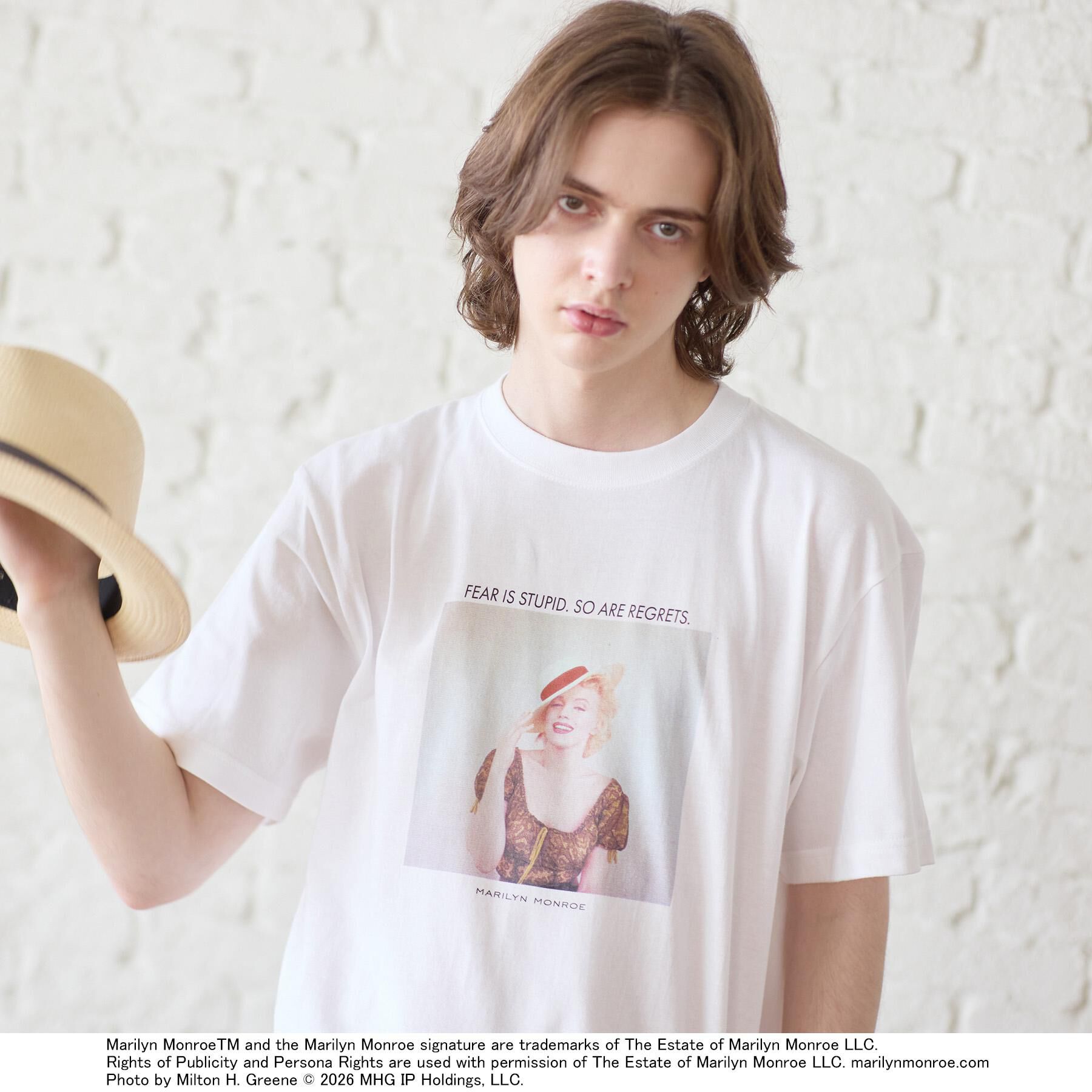 TAKEO KIKUCHI「【別注】マリリン・モンロー/フォトTシャツ」|Tシャツ・カットソー|