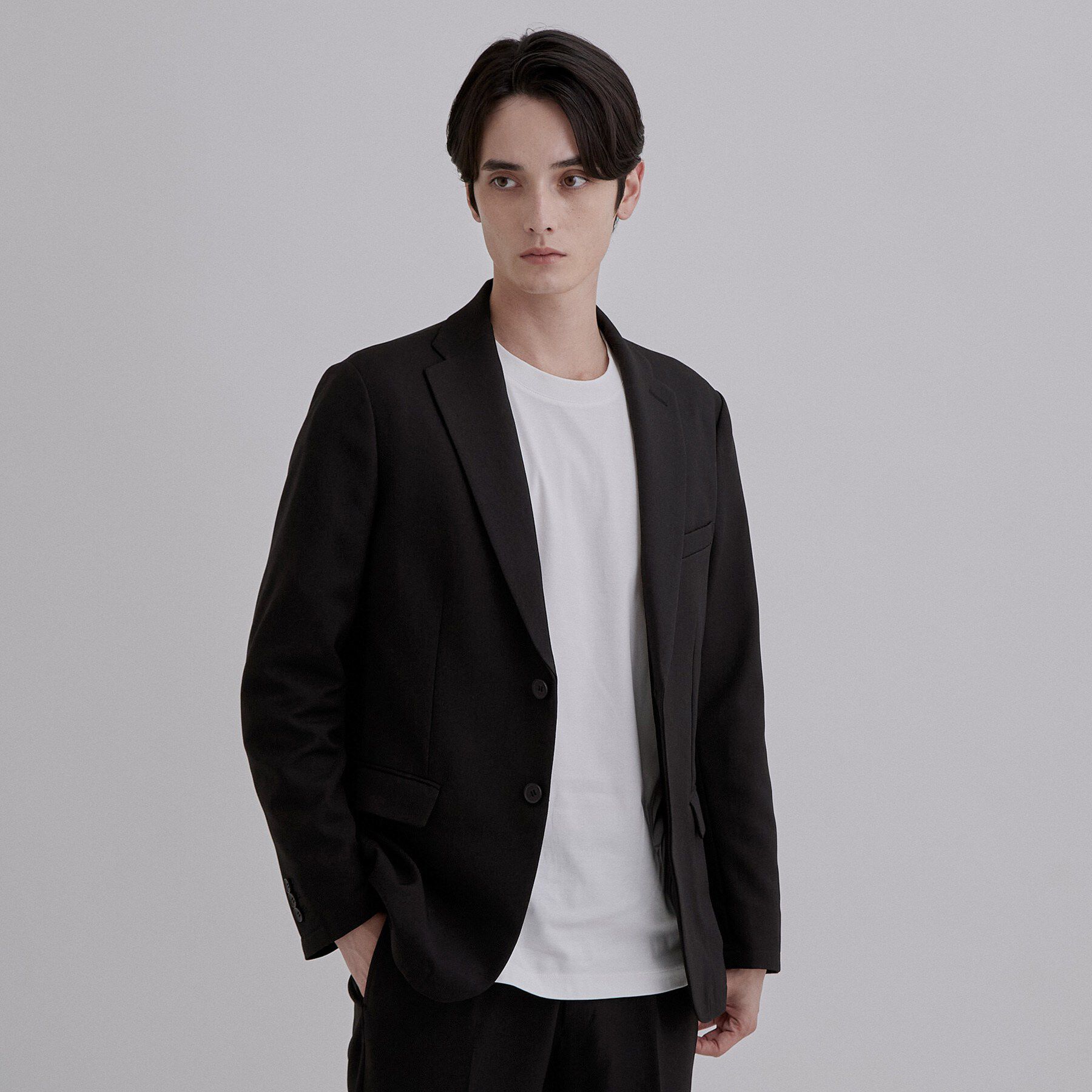 tk.TAKEO KIKUCHI「【365日対応】PINHEADシングルセットアップ/上下2点セット/ONOFF兼用/ストレッチ/洗え」|スーツ|