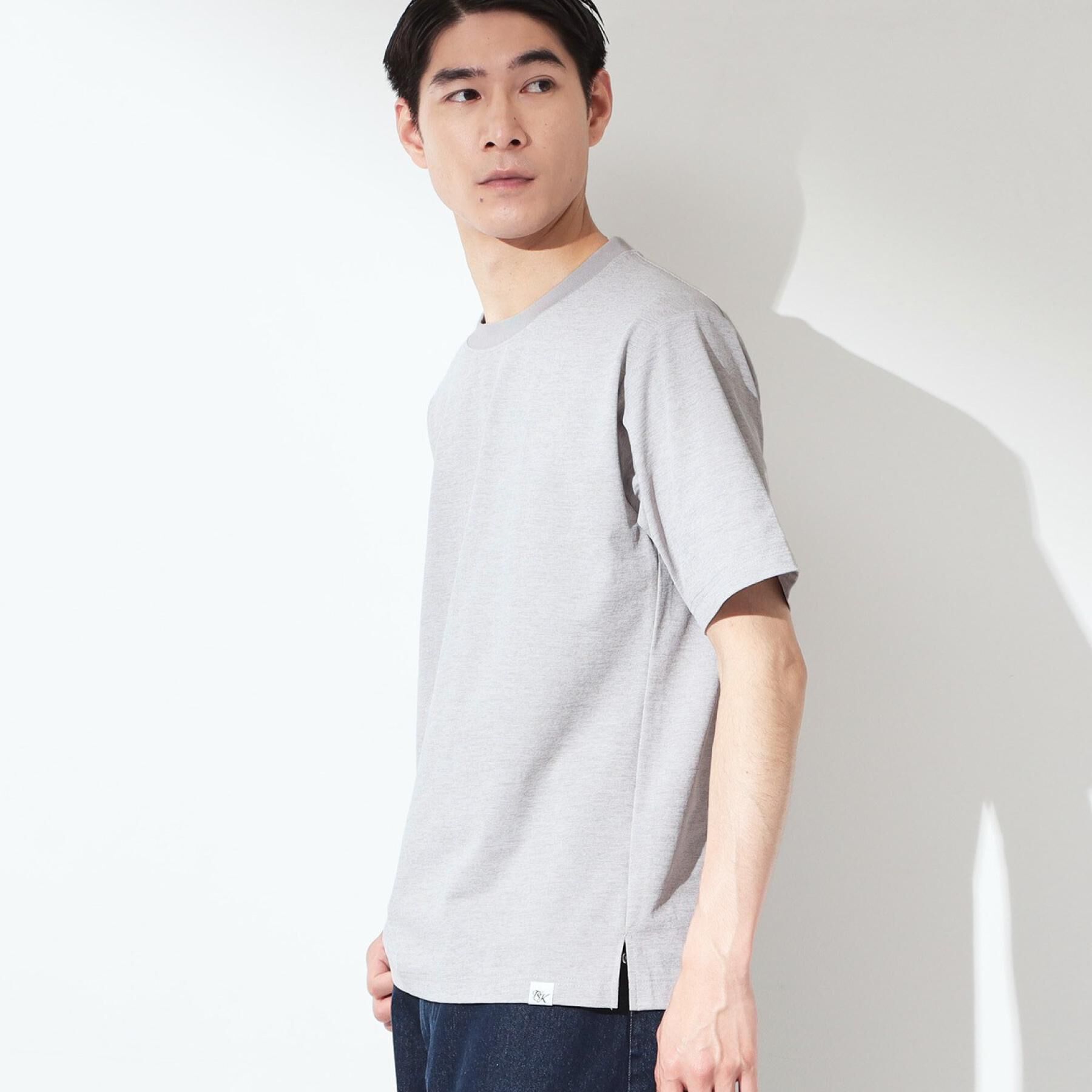 THE SHOP TK「【新色追加＆再入荷!!】【接触冷感/吸水速乾/UVカット/透け防止/遮熱】BO-NO TEE/ボーノ」|Tシャツ・カットソー|