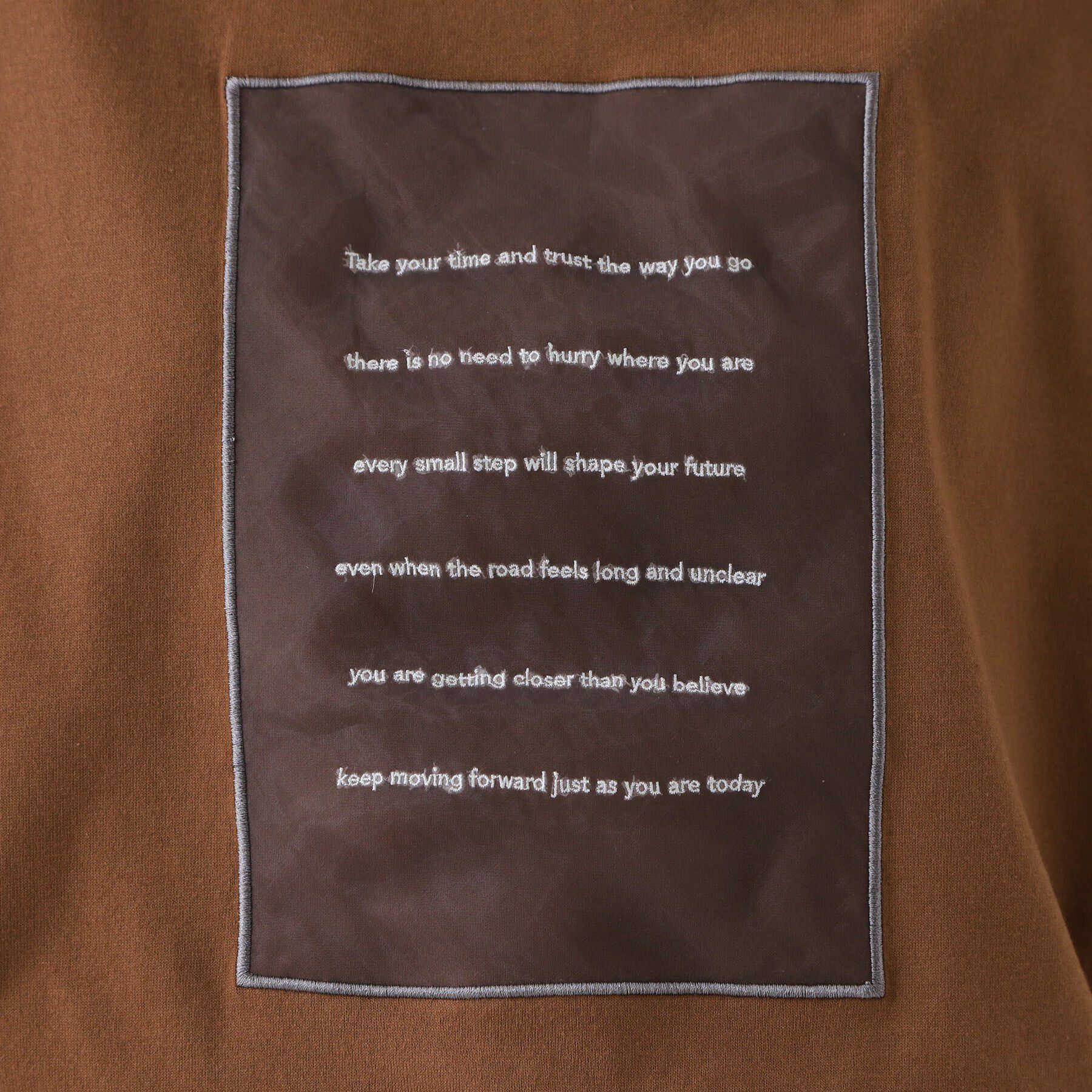 THE SHOP TK「オーガンジー刺繍Tシャツ」|Tシャツ・カットソー|
