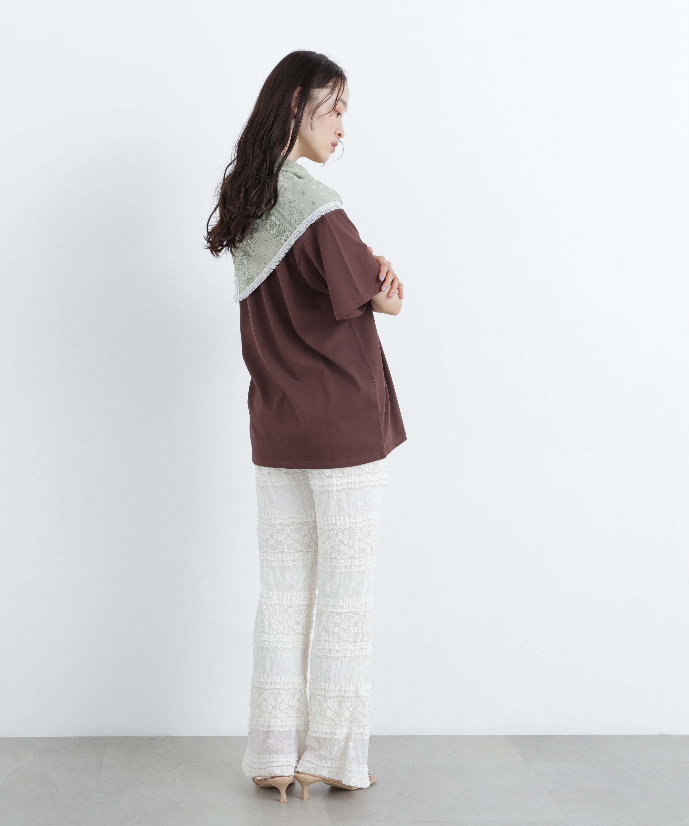  「〈N.〉レースフレアパンツ」|その他|