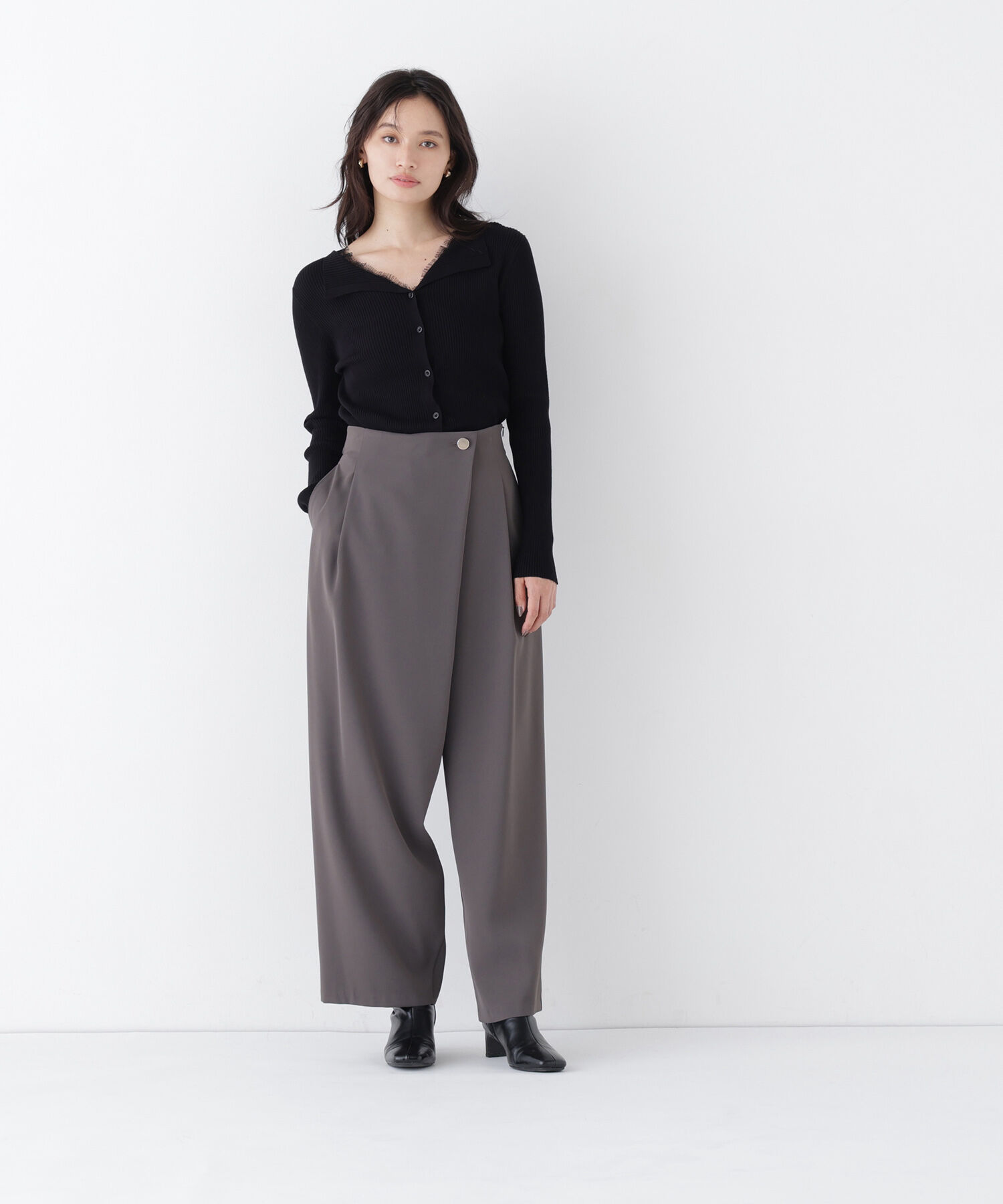  「アシメワイドパンツ」|その他|