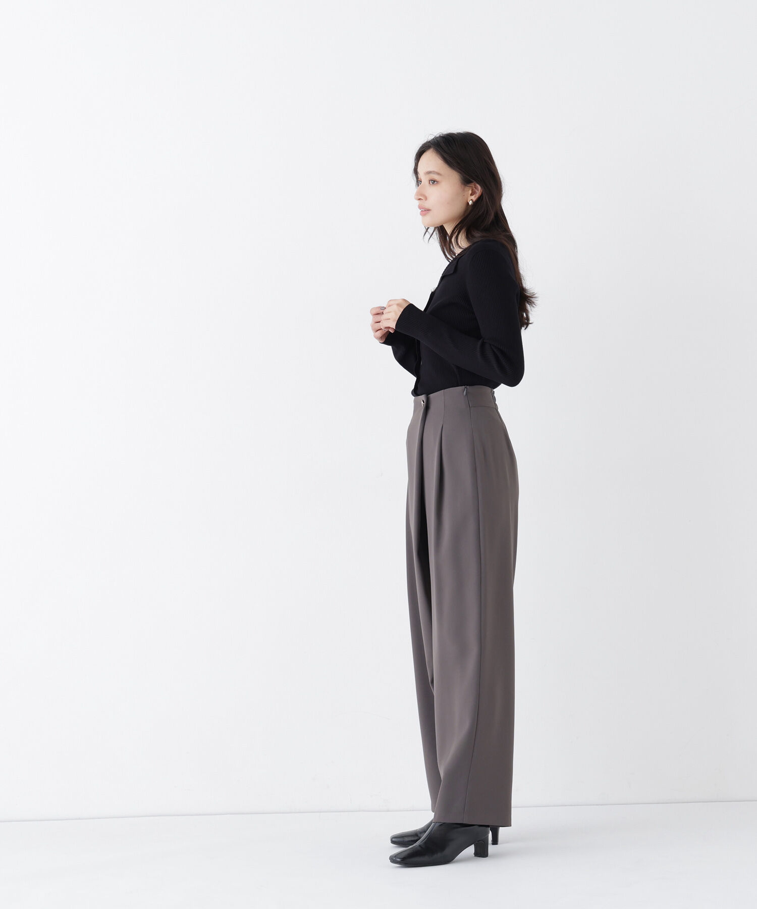  「アシメワイドパンツ」|その他|