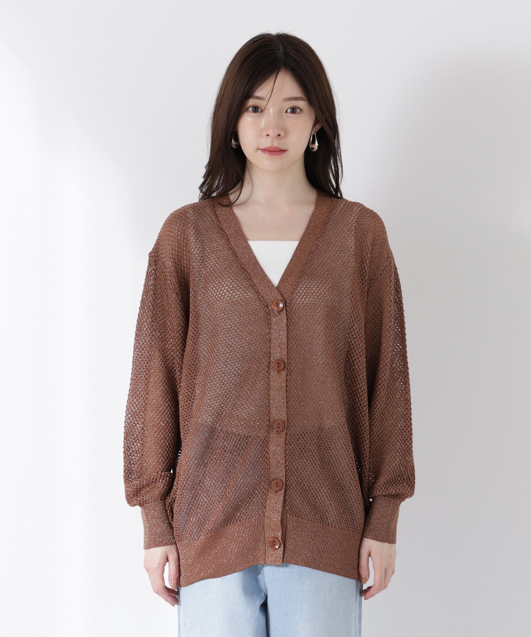 PROPORTION BODY DRESSING「《EDIT COLOGNE》ルーズカーディガン」|カーディガン|