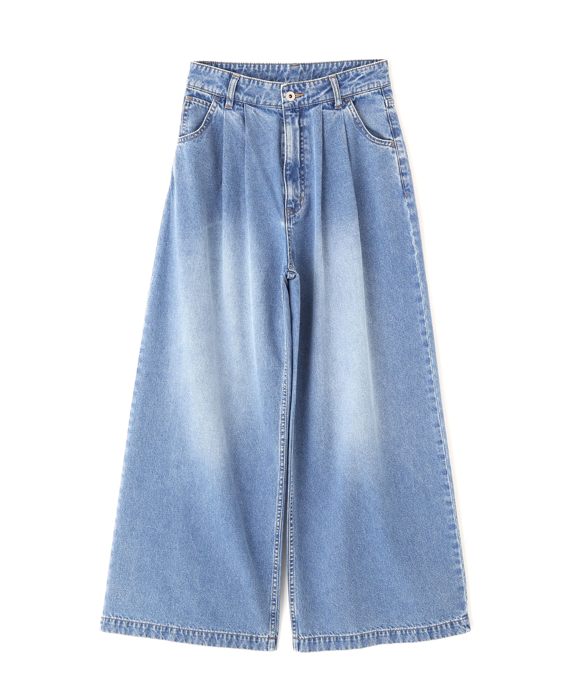 PROPORTION BODY DRESSING「〈a/mie〉ハイウエストタックバギーパンツ 26SS」|その他|