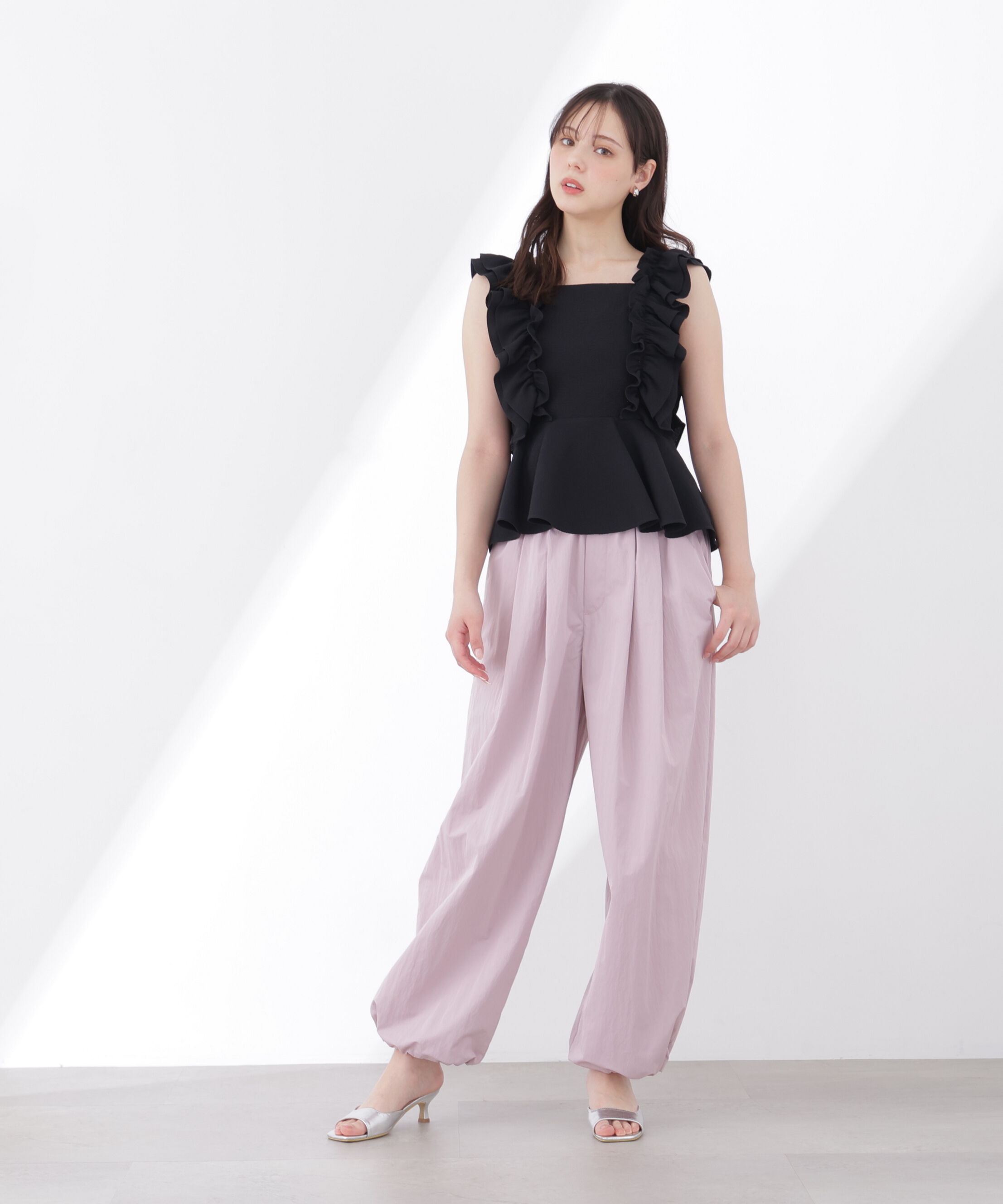 PROPORTION BODY DRESSING「フリルブラウス　26SS」|シャツ・ブラウス|