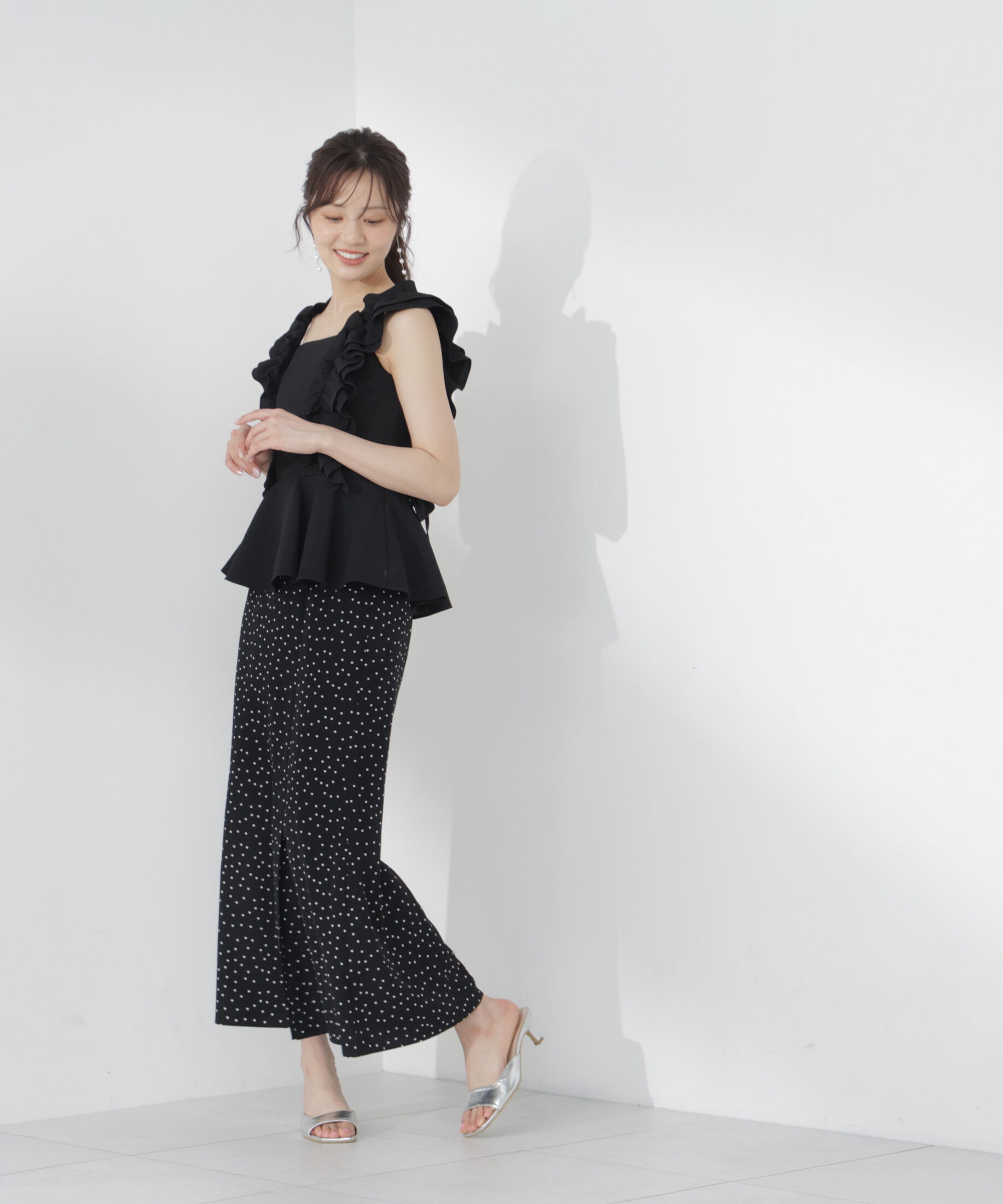 PROPORTION BODY DRESSING「フリルブラウス　26SS」|シャツ・ブラウス|