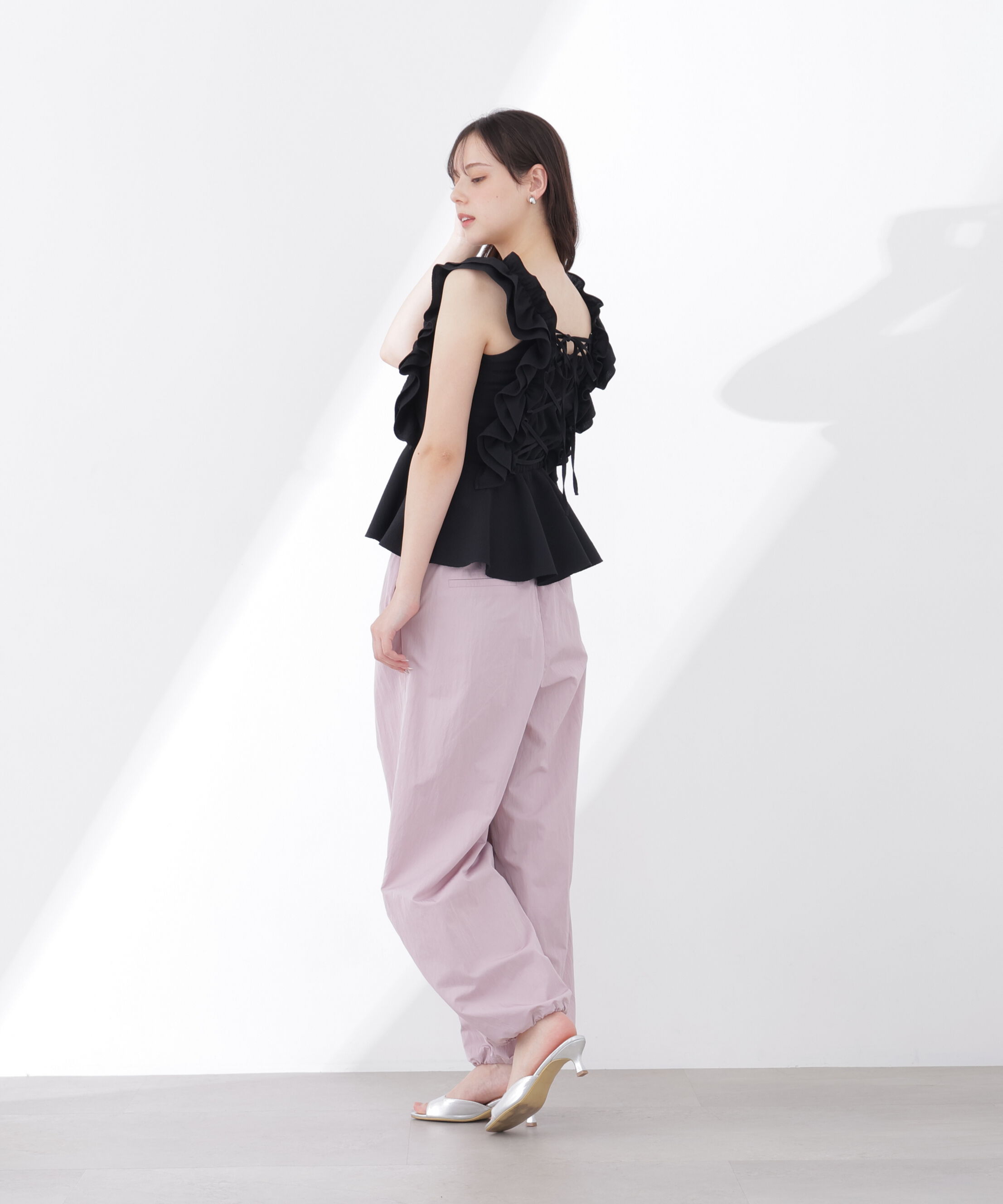 PROPORTION BODY DRESSING「フリルブラウス　26SS」|シャツ・ブラウス|