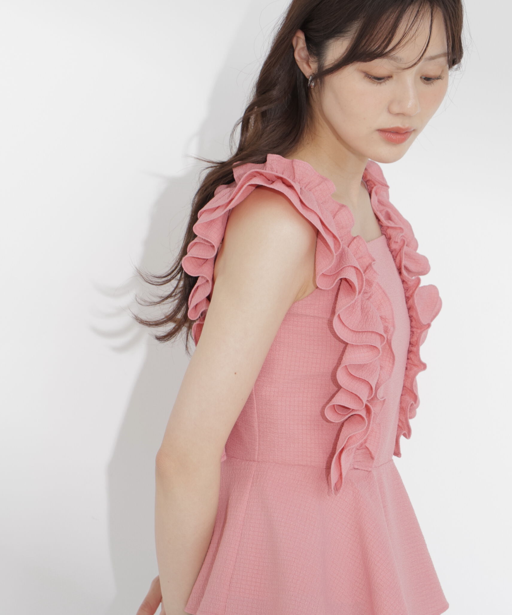 PROPORTION BODY DRESSING「フリルブラウス　26SS」|シャツ・ブラウス|
