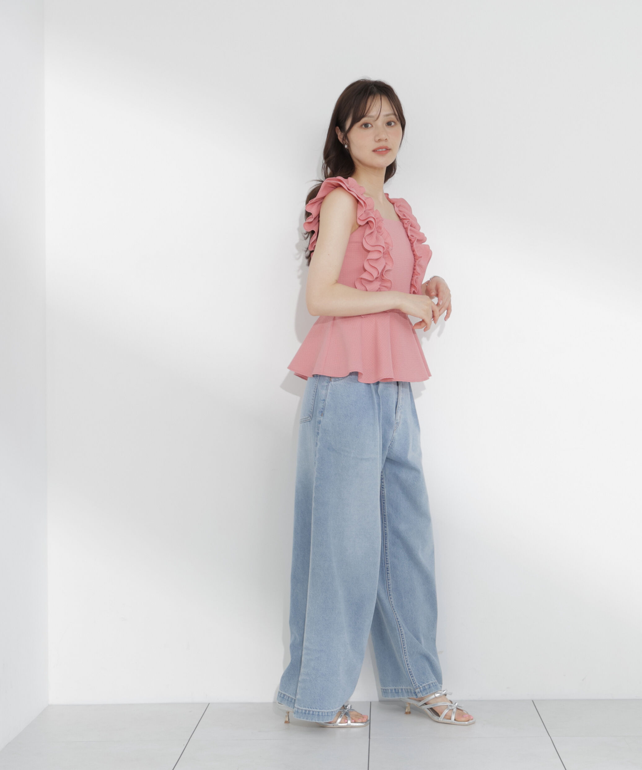 PROPORTION BODY DRESSING「フリルブラウス　26SS」|シャツ・ブラウス|