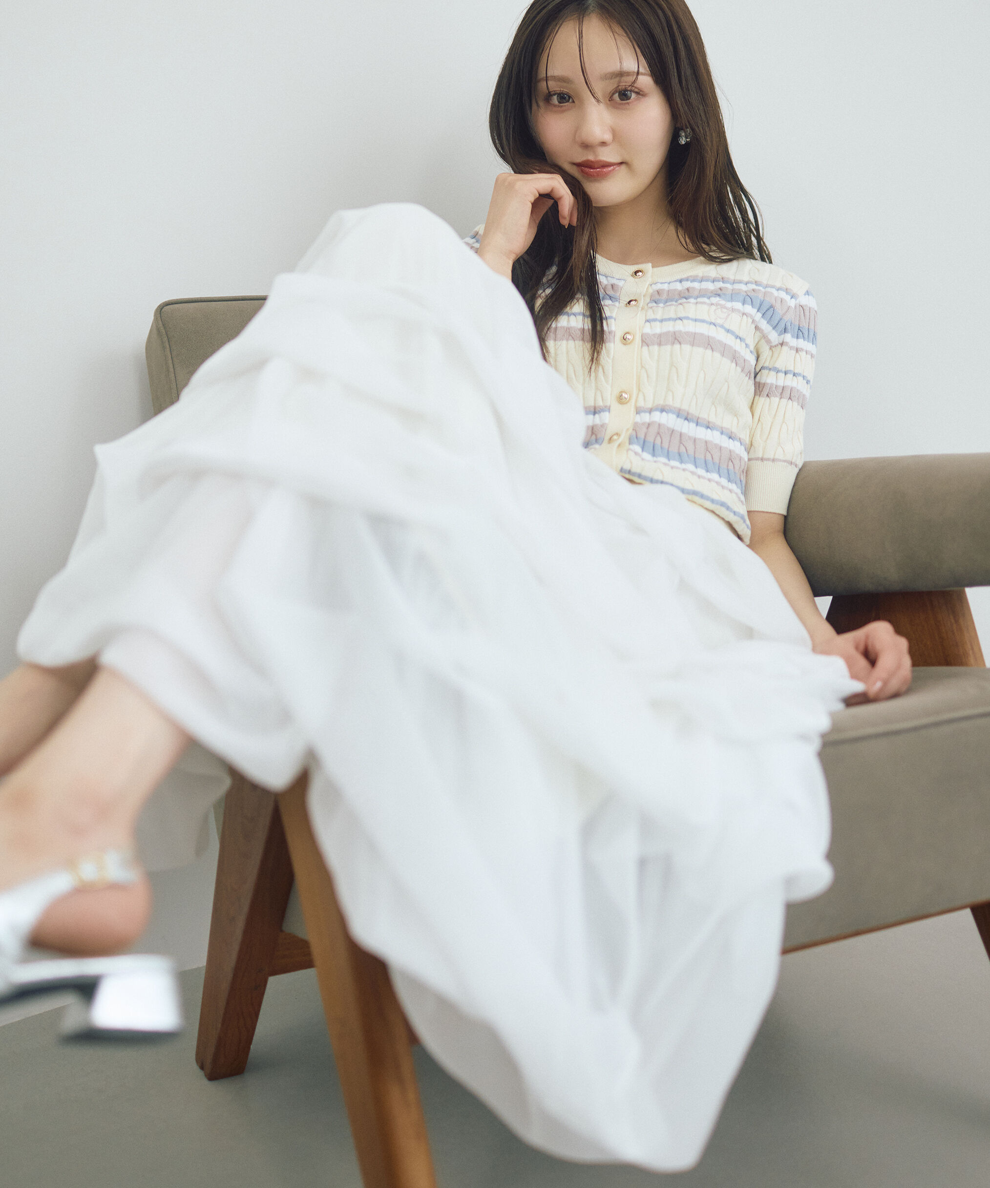 PROPORTION BODY DRESSING「＜山内ともなさんコラボ＞タックバルーンスカート」|スカート|