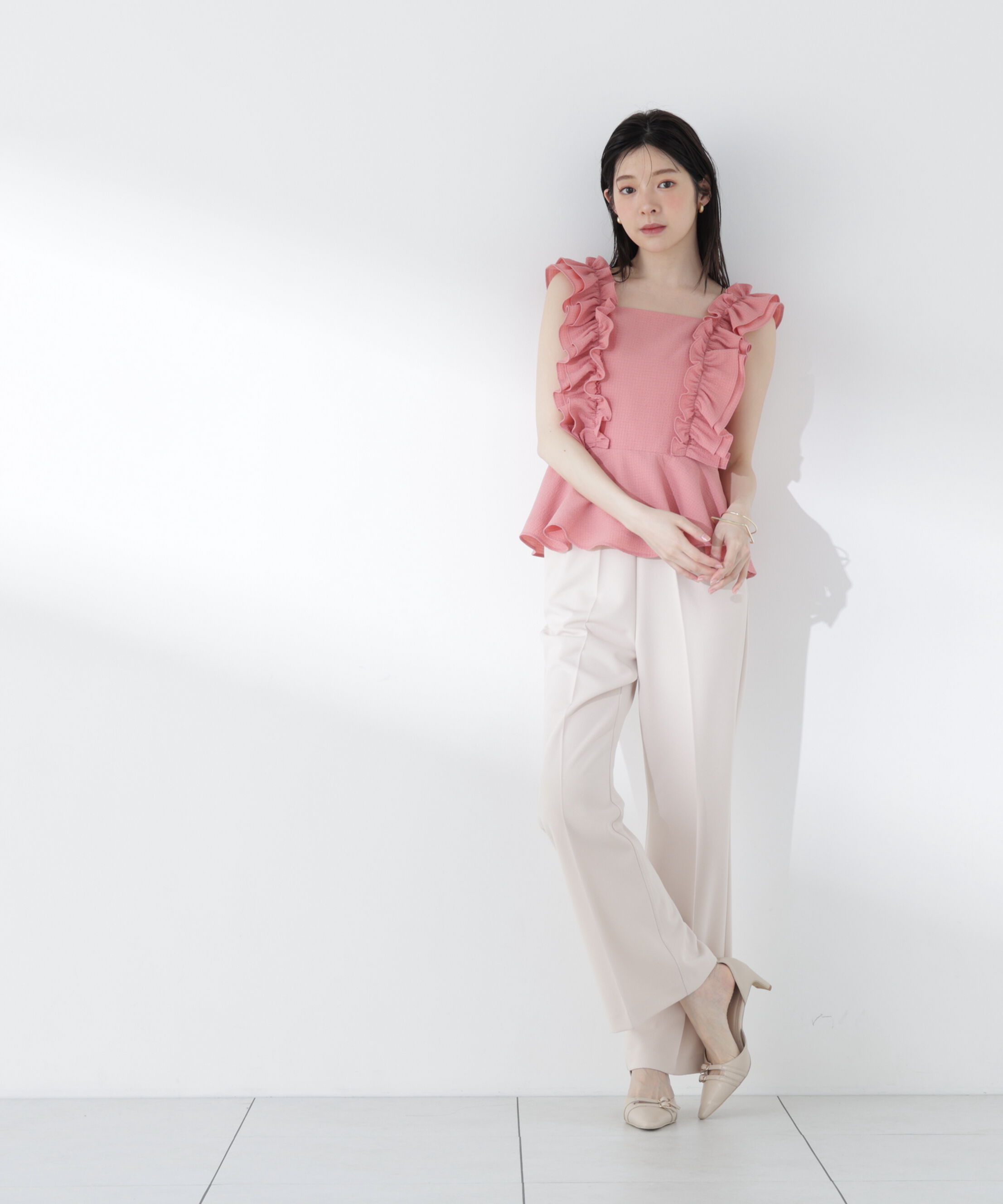 PROPORTION BODY DRESSING「〈a/mie〉セミフレアーパンツ26SS」|その他|
