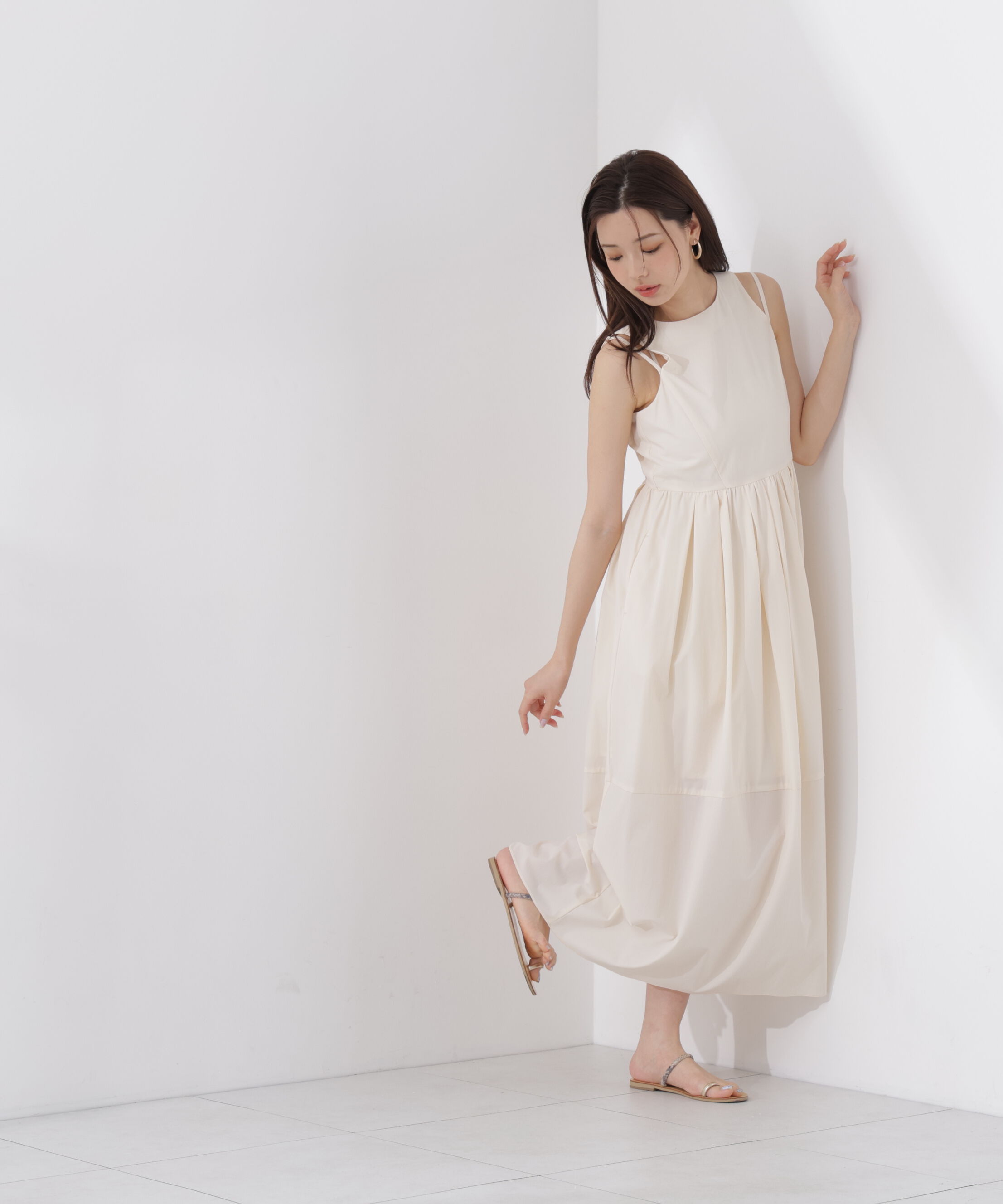 PROPORTION BODY DRESSING「＜青島心さん着用＞〈a/mie〉アメスリサマーワンピース」|ワンピース|