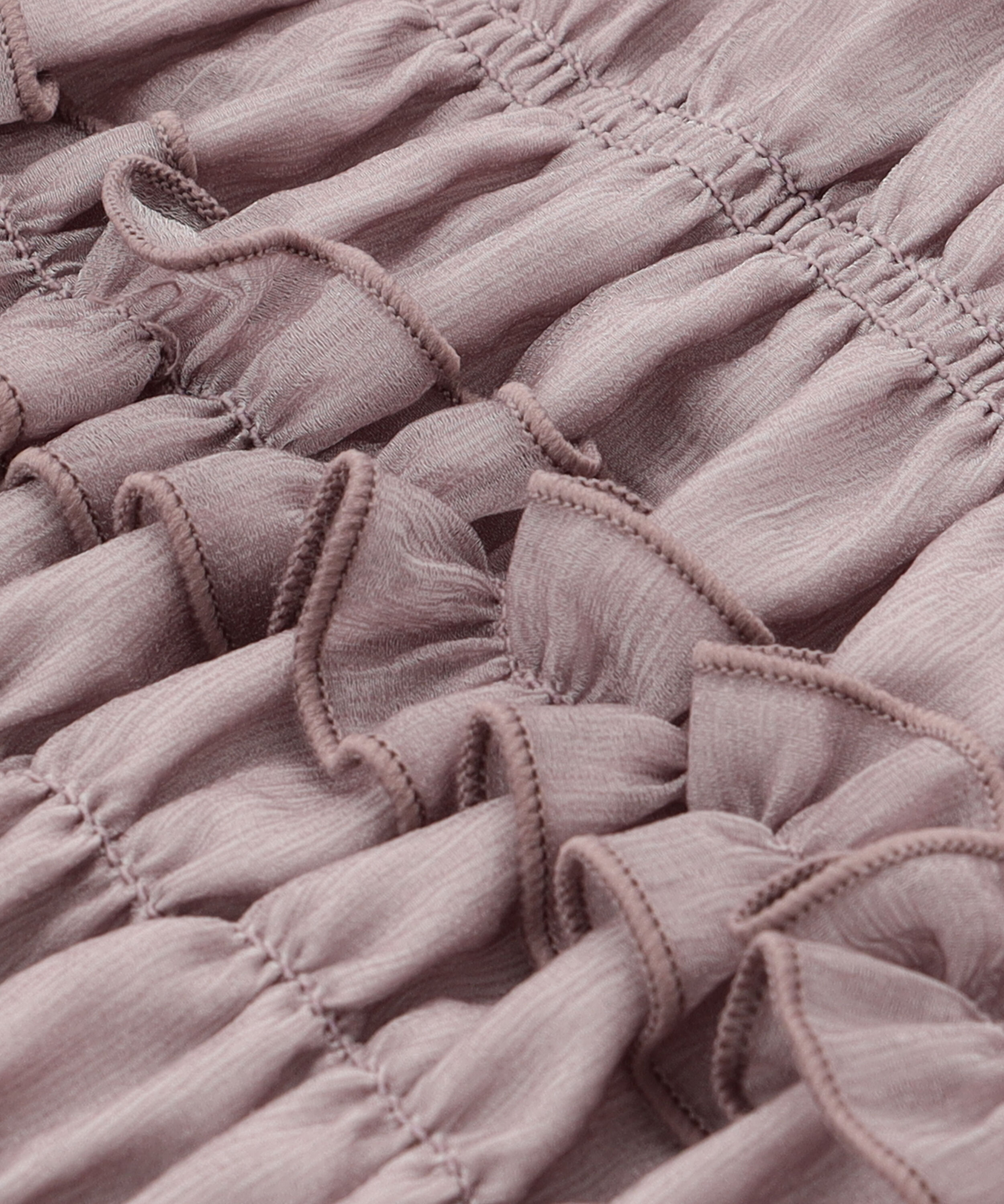 PROPORTION BODY DRESSING「〈a/mie〉シャーリングフリルブラウス＜ブルー：WEB限定＞」|シャツ・ブラウス|