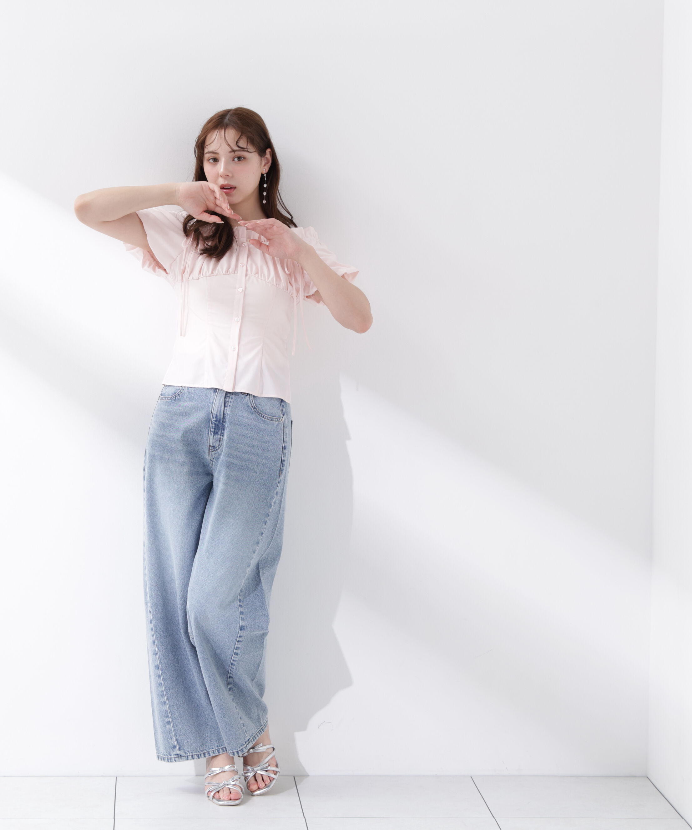 PROPORTION BODY DRESSING「コラボオフショルリボンブラウス」|シャツ・ブラウス|