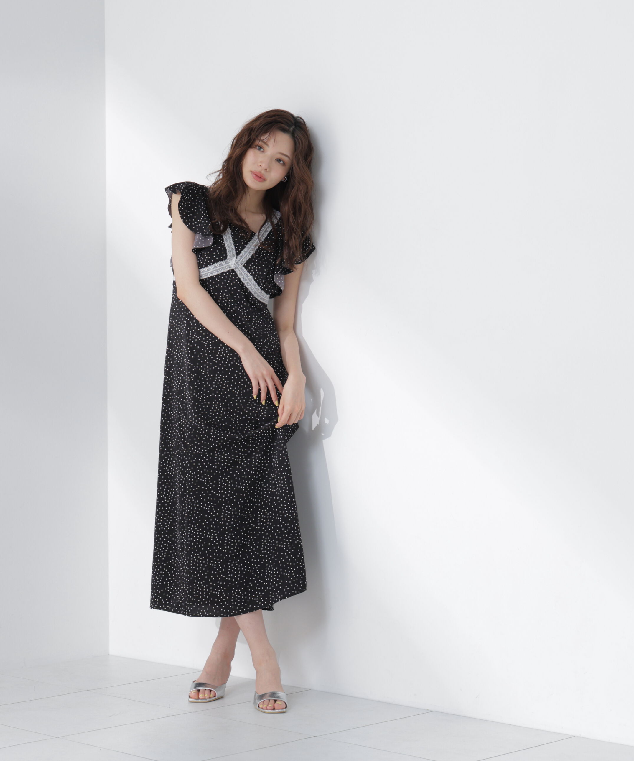 PROPORTION BODY DRESSING「レーストリムレディーワンピース」|ワンピース|