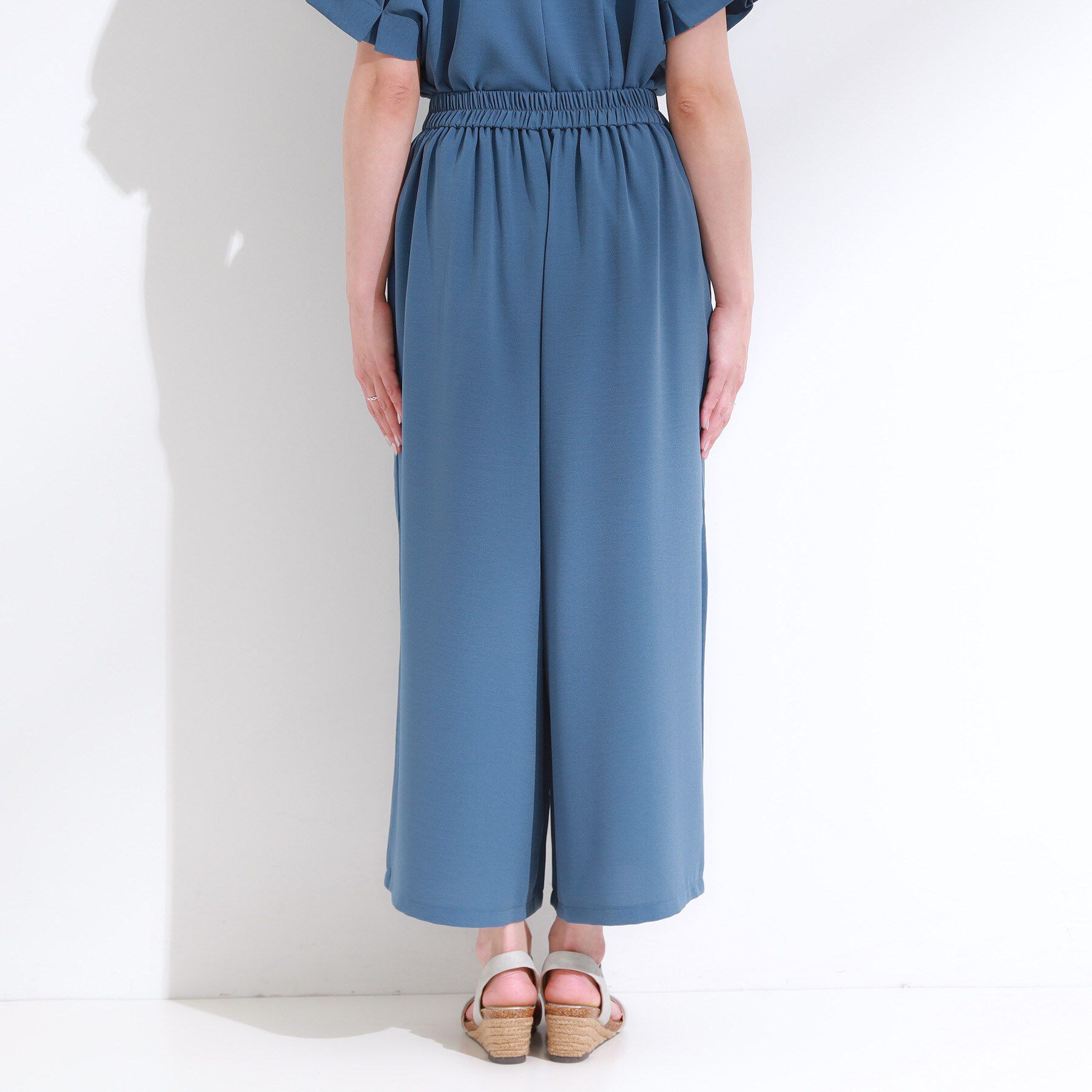SHOO･LA･RUE「【セットアップ可/ひんやり】下半身カバーにも タックスカーチョ」|その他|