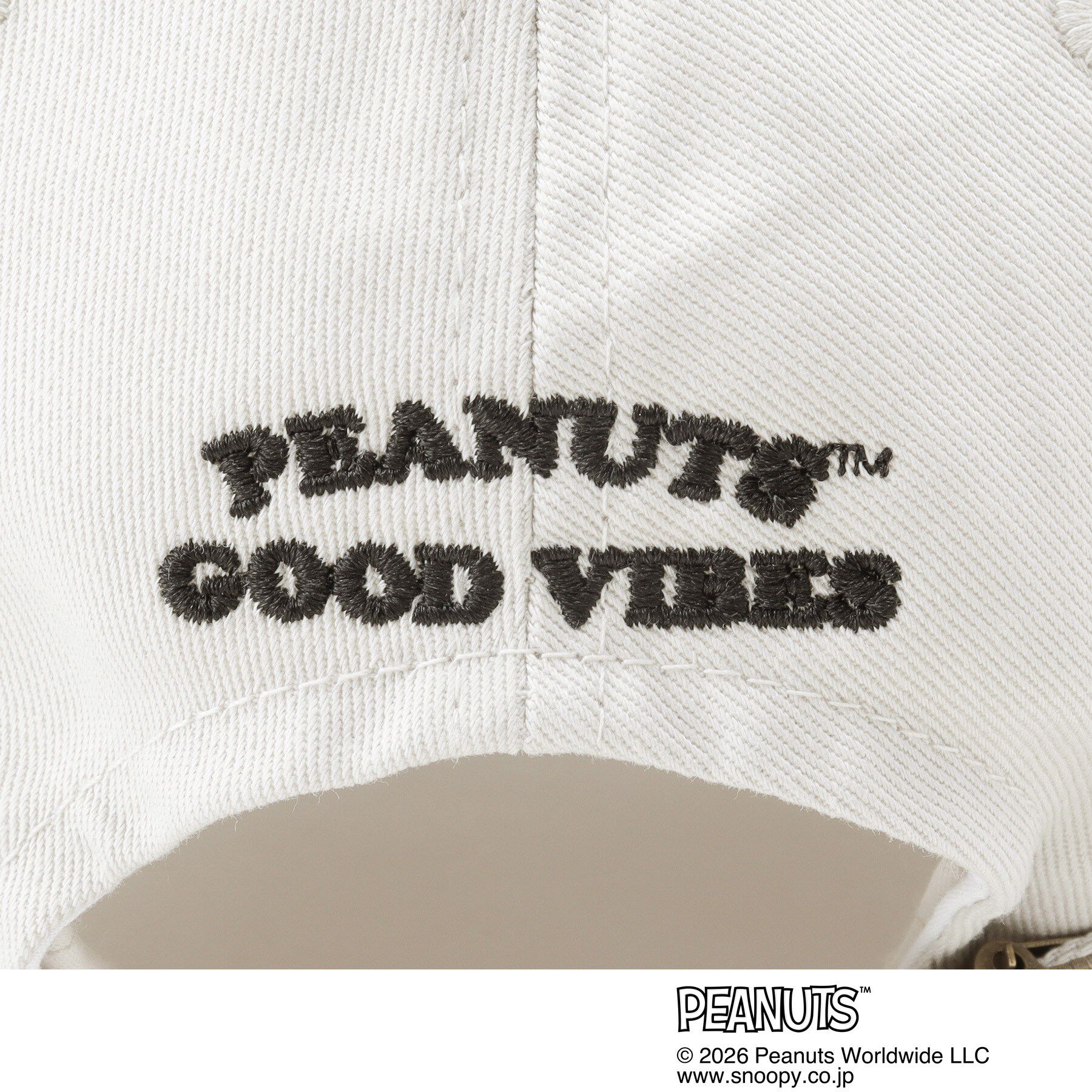 SHOO･LA･RUE「【PEANUTS】ツイルキャップ」|キャップ・キャスケット|