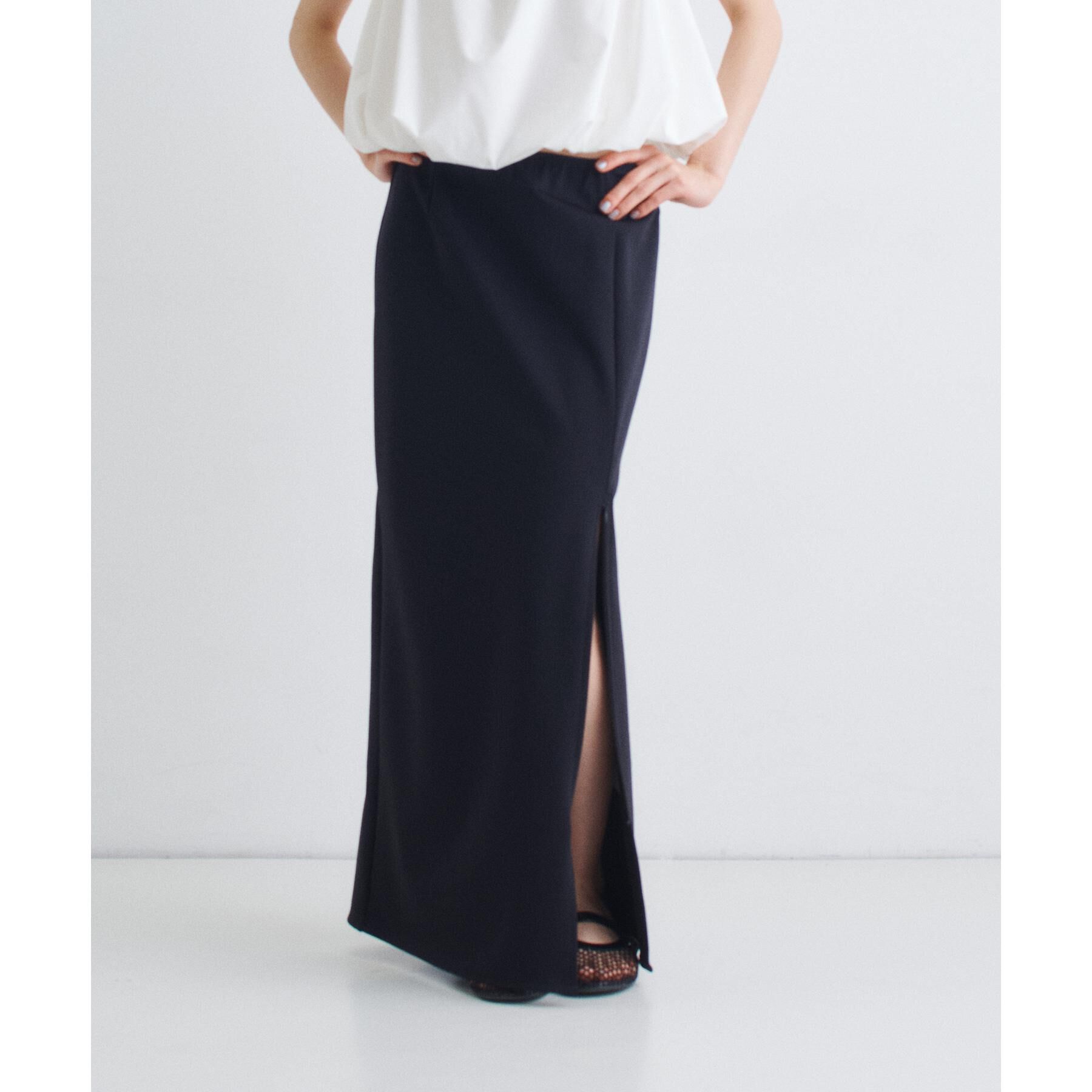 CODE A「slit jersey skirt」|スカート|