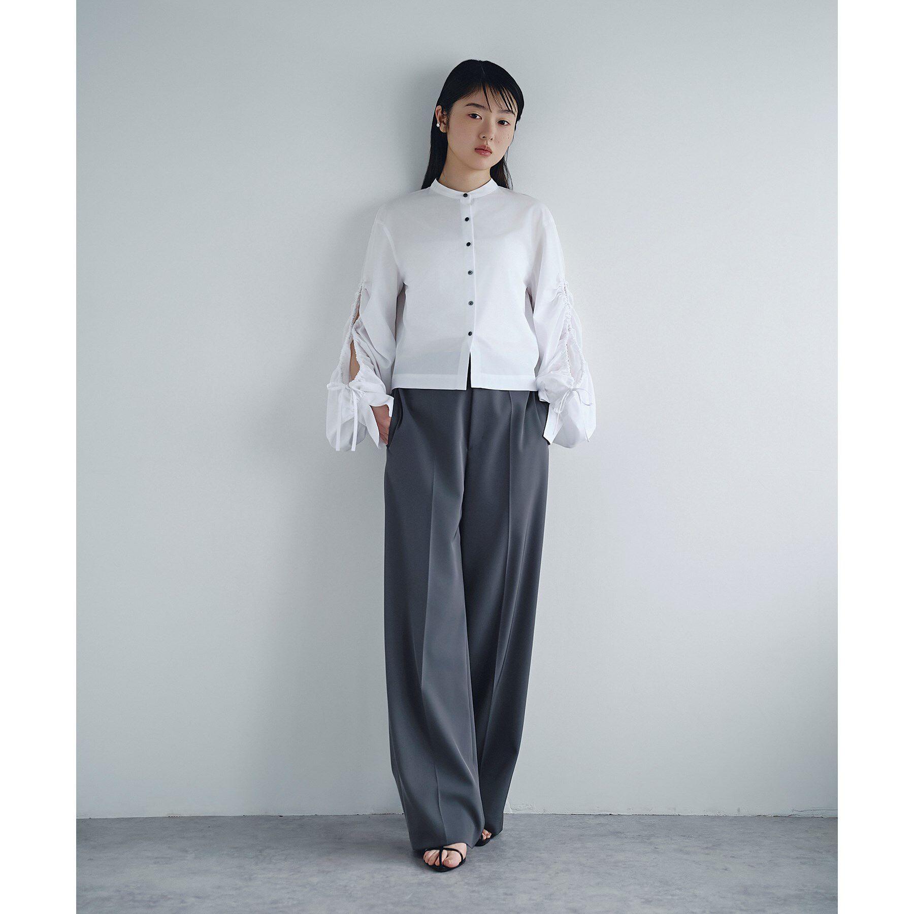 CODE A「playful puffs blouse」|シャツ・ブラウス|